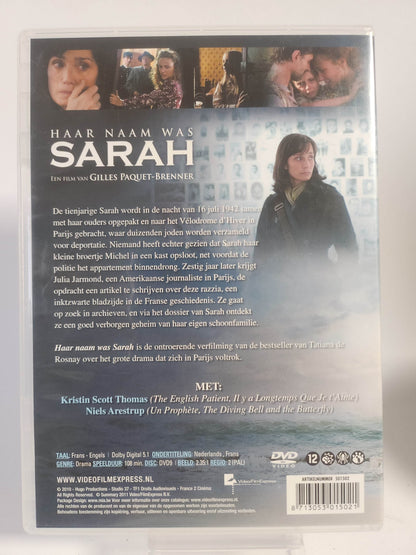Haar Naam is Sarah DVD - Feniks Gameshop