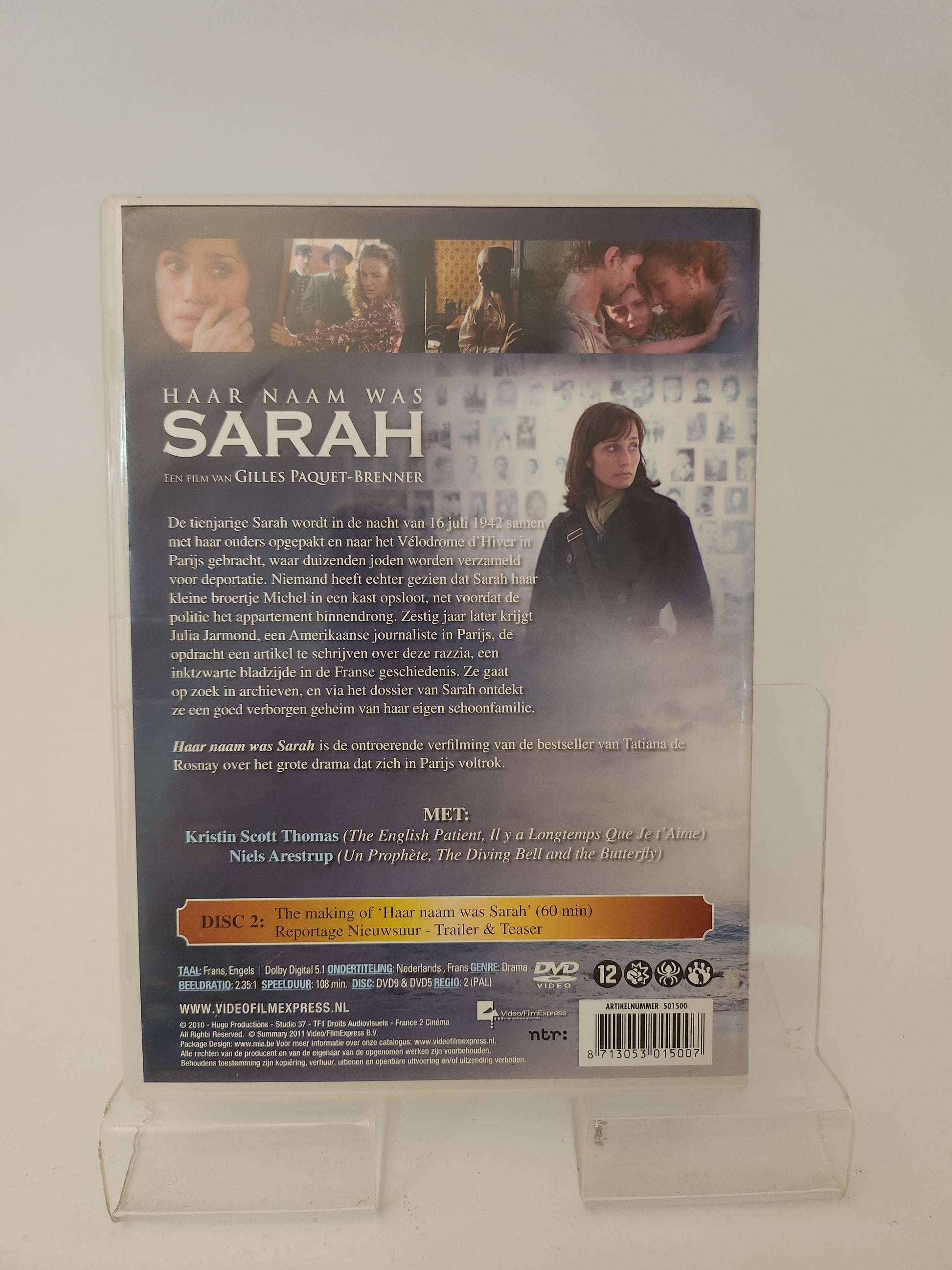 Haar Naam was Sarah (2 Disc Special Edition) Dvd - Dvd Volwassenen