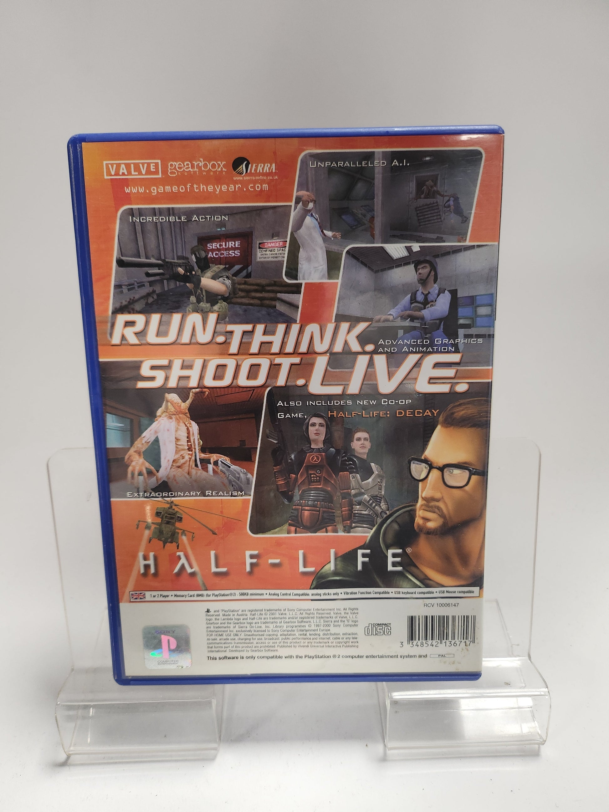 Half-Life Playstation 2 - Playstation 2 Games