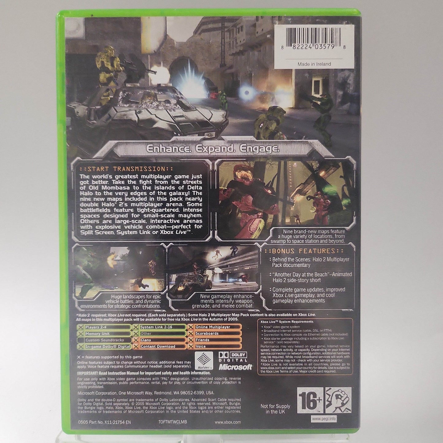 Halo 2 Multiplayer Map Pack Xbox Original - Feniks Gameshop