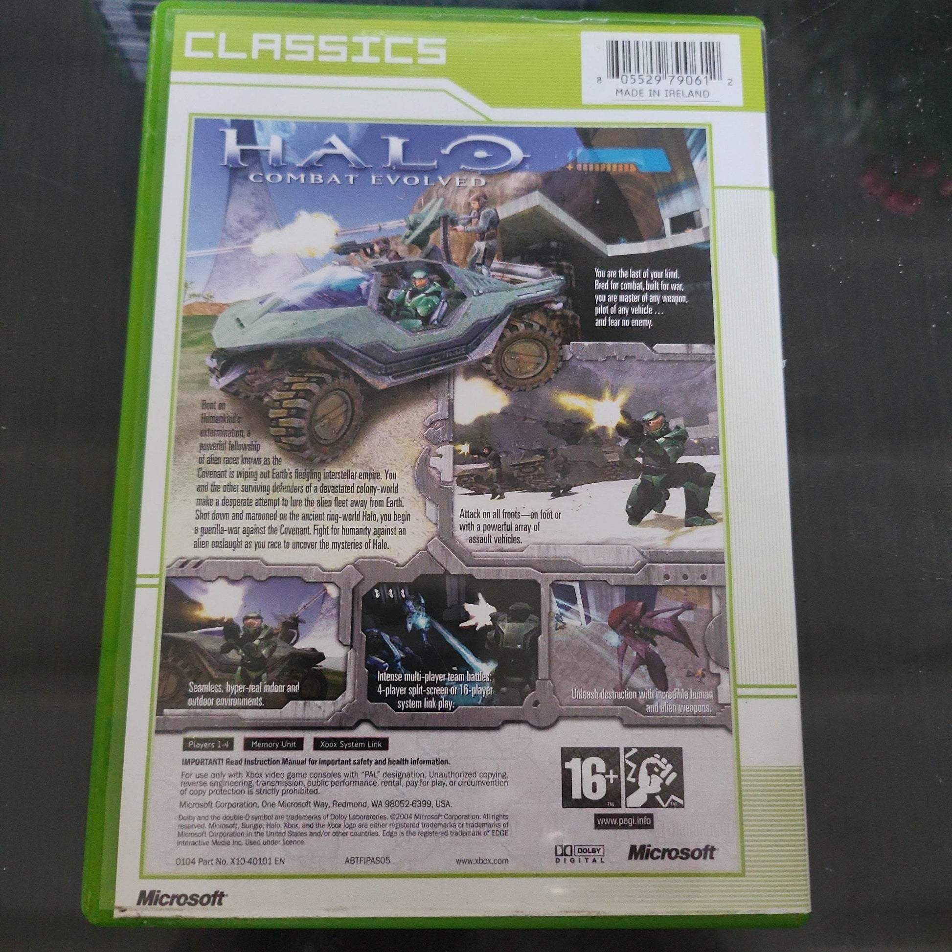 Halo Combat Evolved Classics Xbox Original - Feniks Gameshop