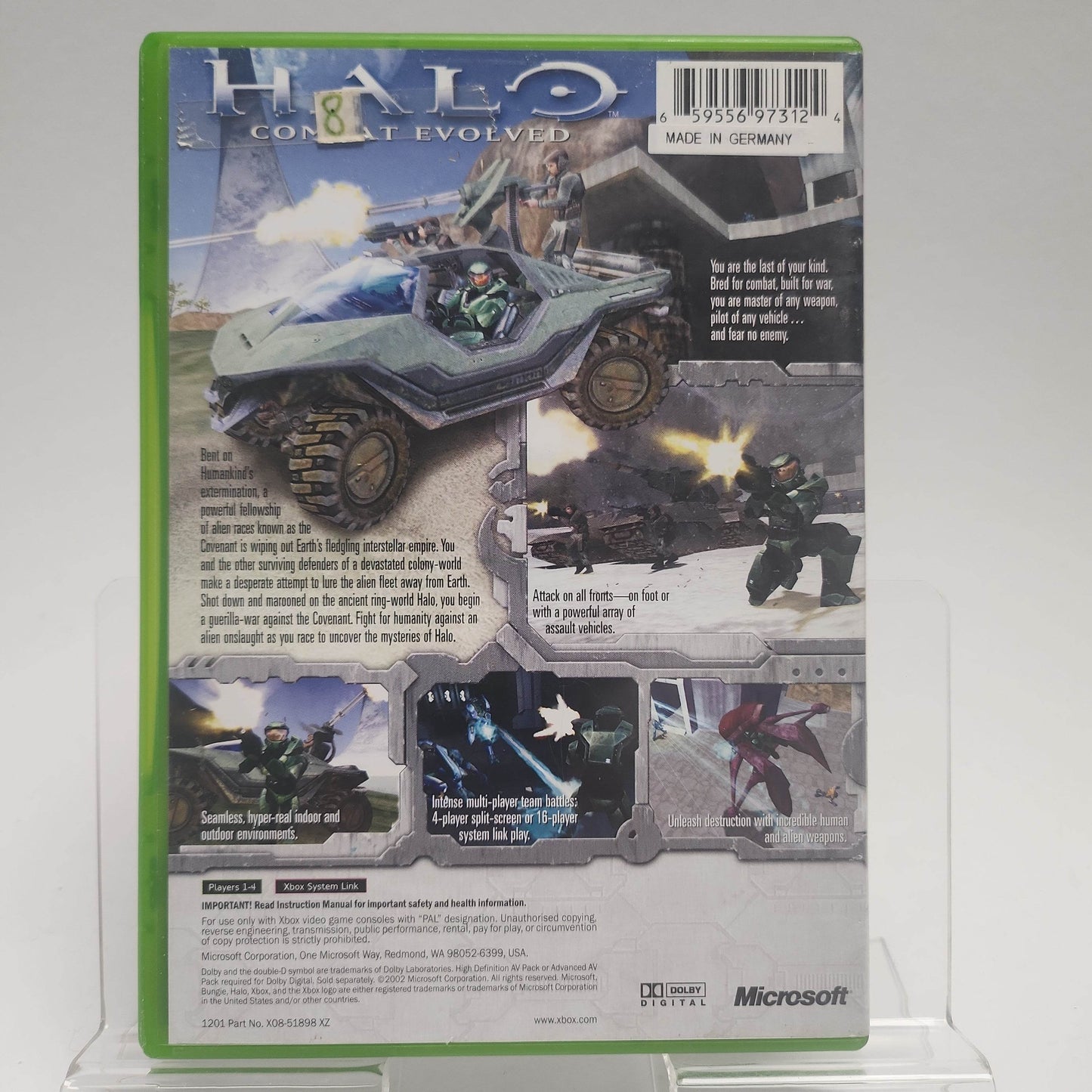 Halo Combat Evolved Xbox Original - Feniks Gameshop