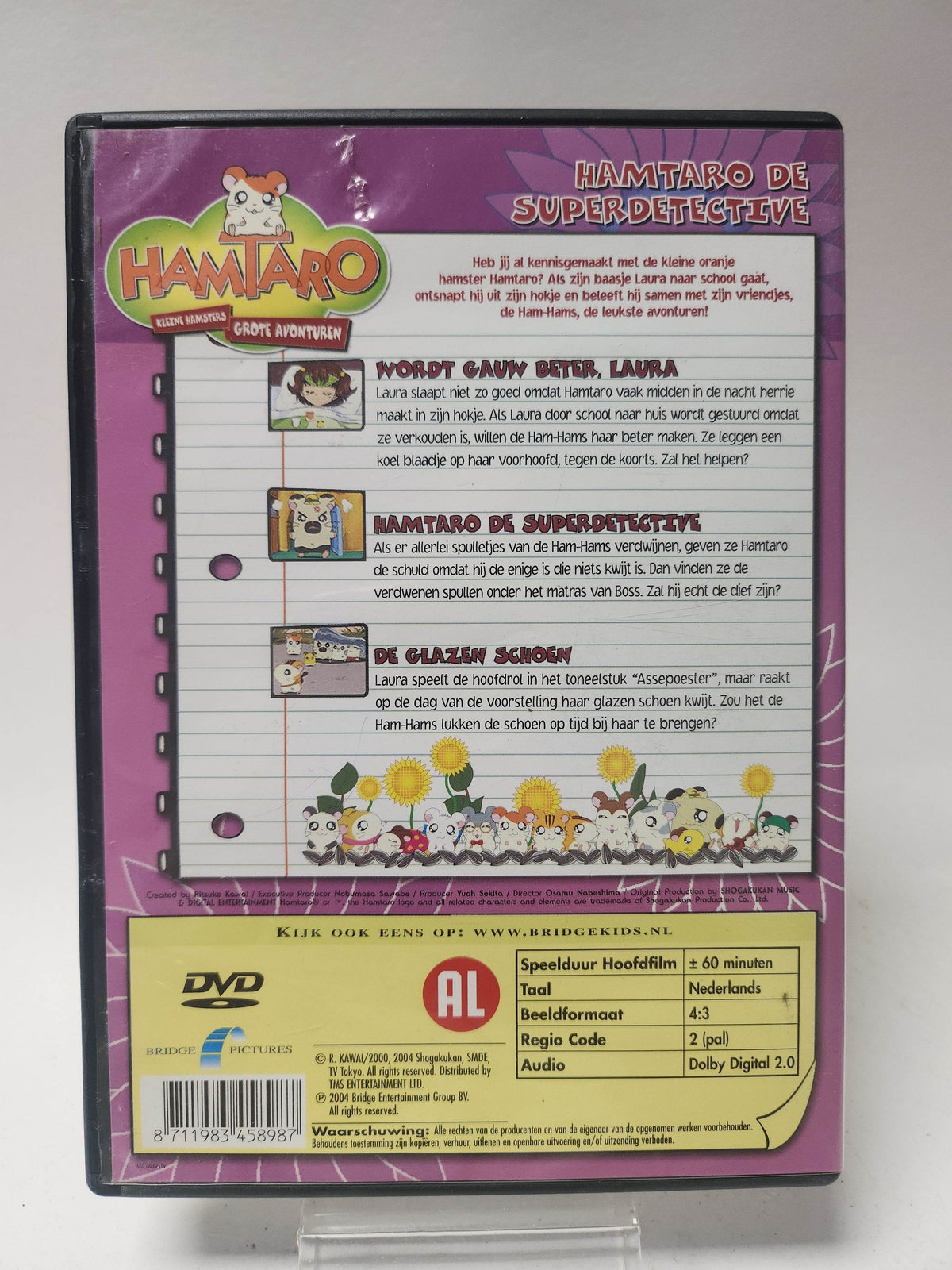 Hamtaro de Super Detective DVD Kids - Feniks Gameshop