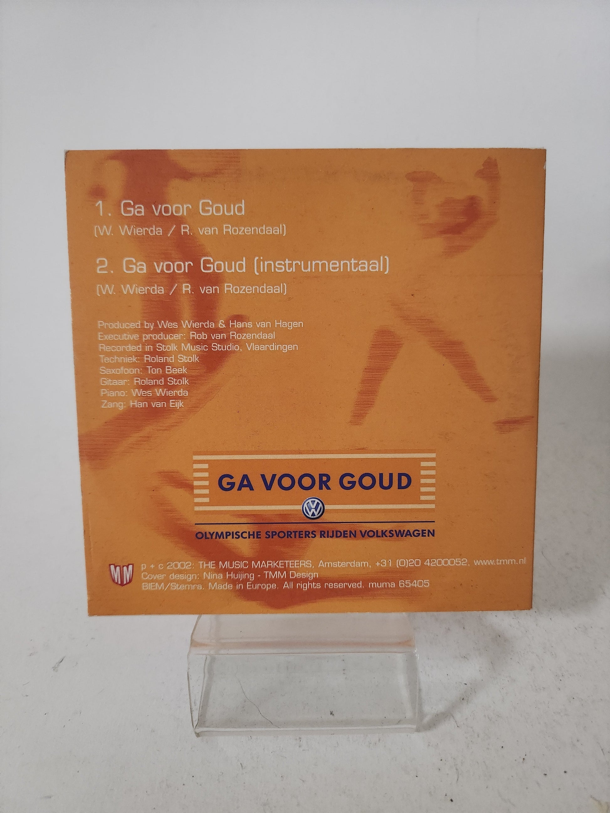 Han van Eijk: Ga voor Goud CD Single - CD Single