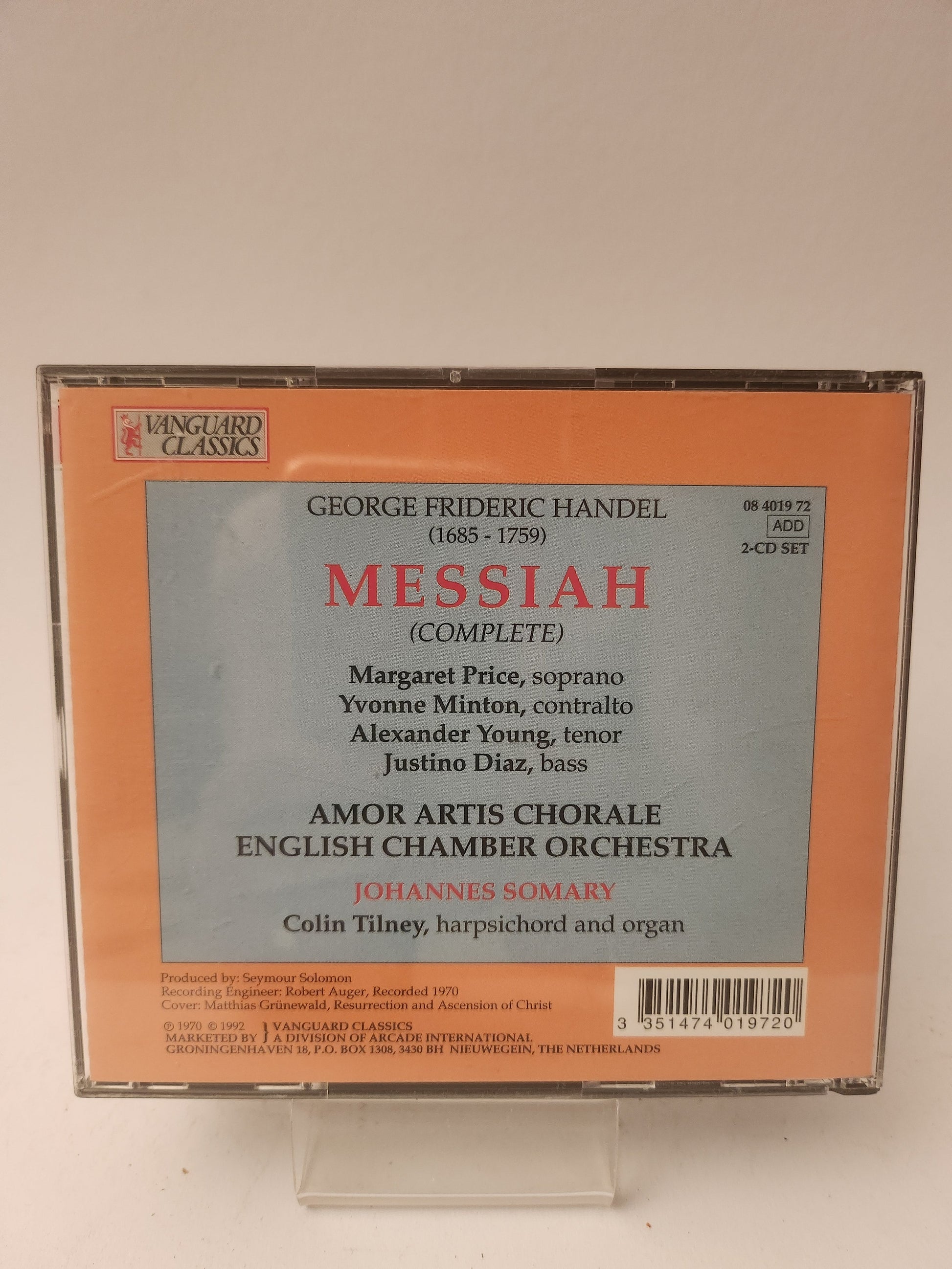 Handel: Messiah CD - Cd