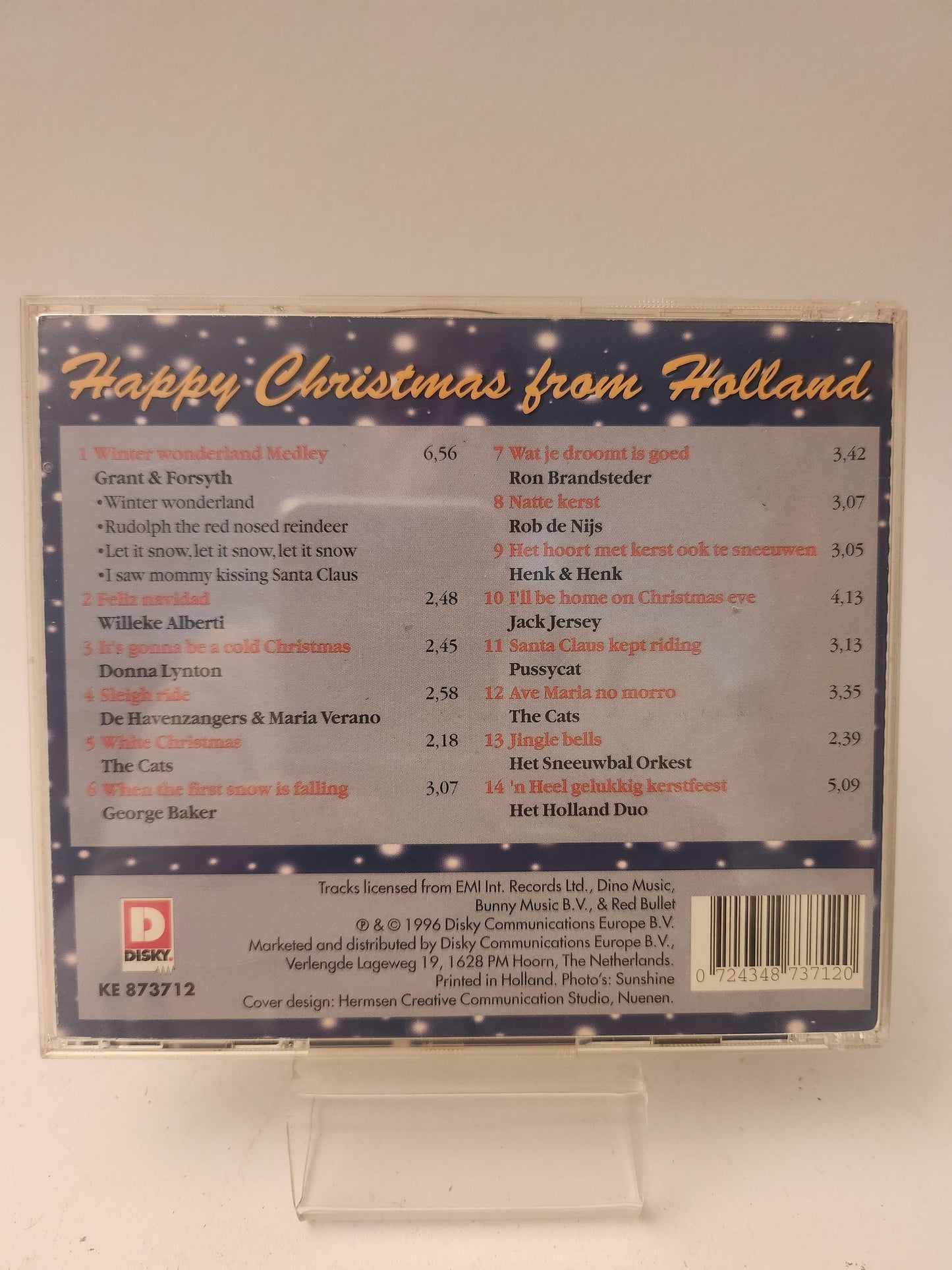 Happy Christmas from Holland CD - Cd