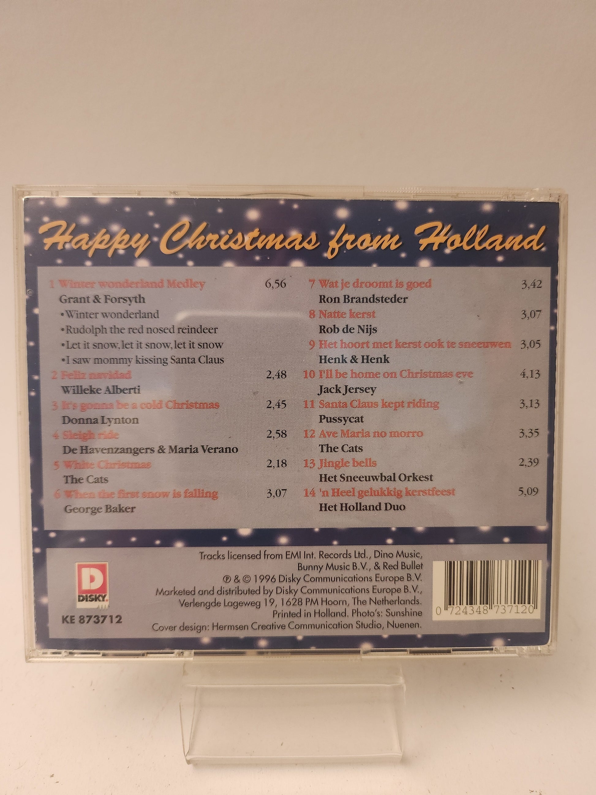 Happy Christmas from Holland CD - Cd