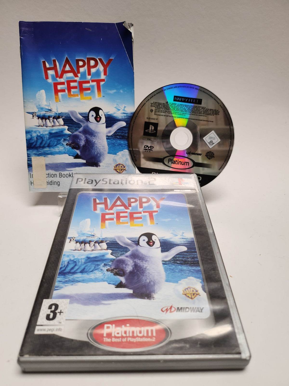 Happy Feet Platinum Playstation 2 - Feniks Gameshop