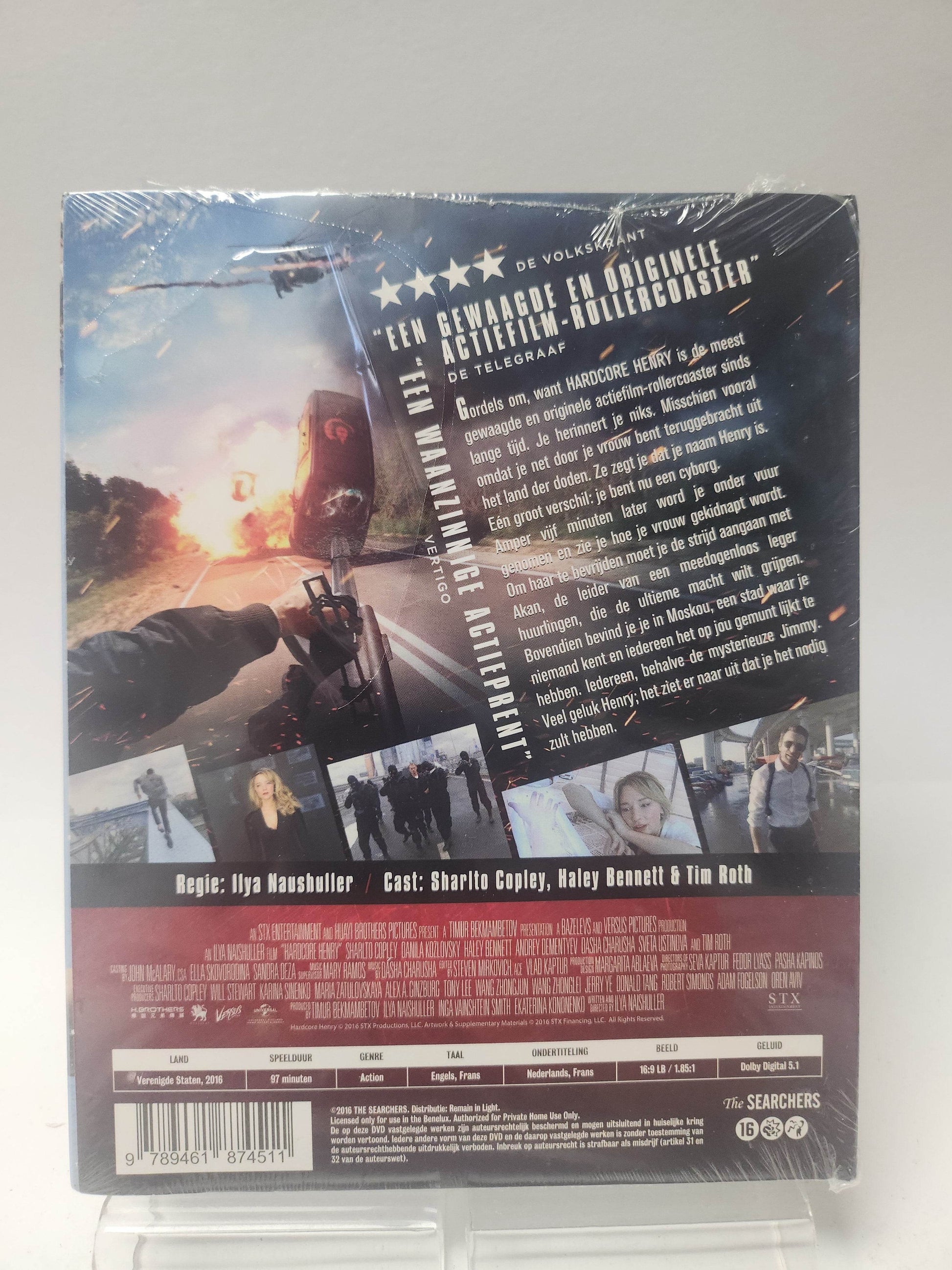 Hardcore Henry geseald DVD - Feniks Gameshop