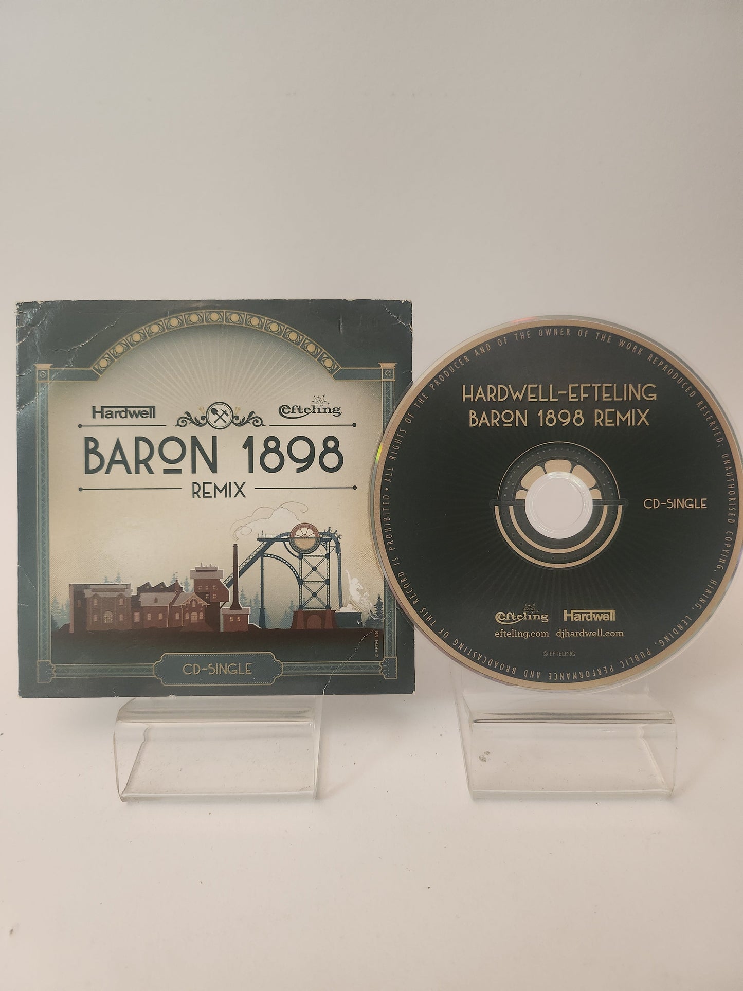 Hardwell-Efteling Baron 1898 Remix CD Single - CD Single