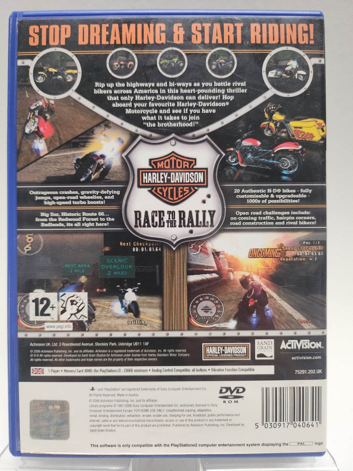 Harley-Davidson Motor Cycles Race to the Rally Playstation 2 - Feniks Gameshop