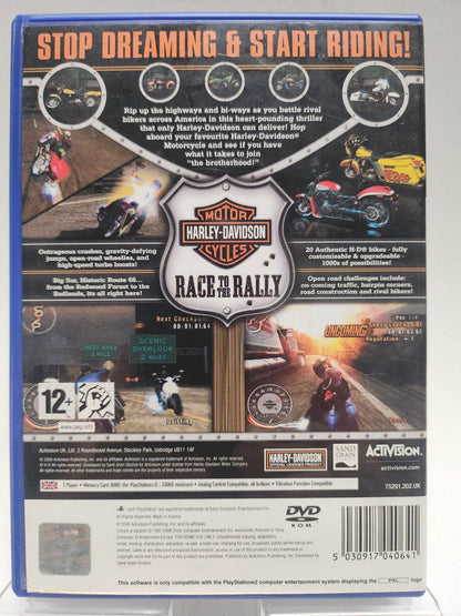 Harley-Davidson Motor Cycles Race to the Rally Playstation 2 - Feniks Gameshop