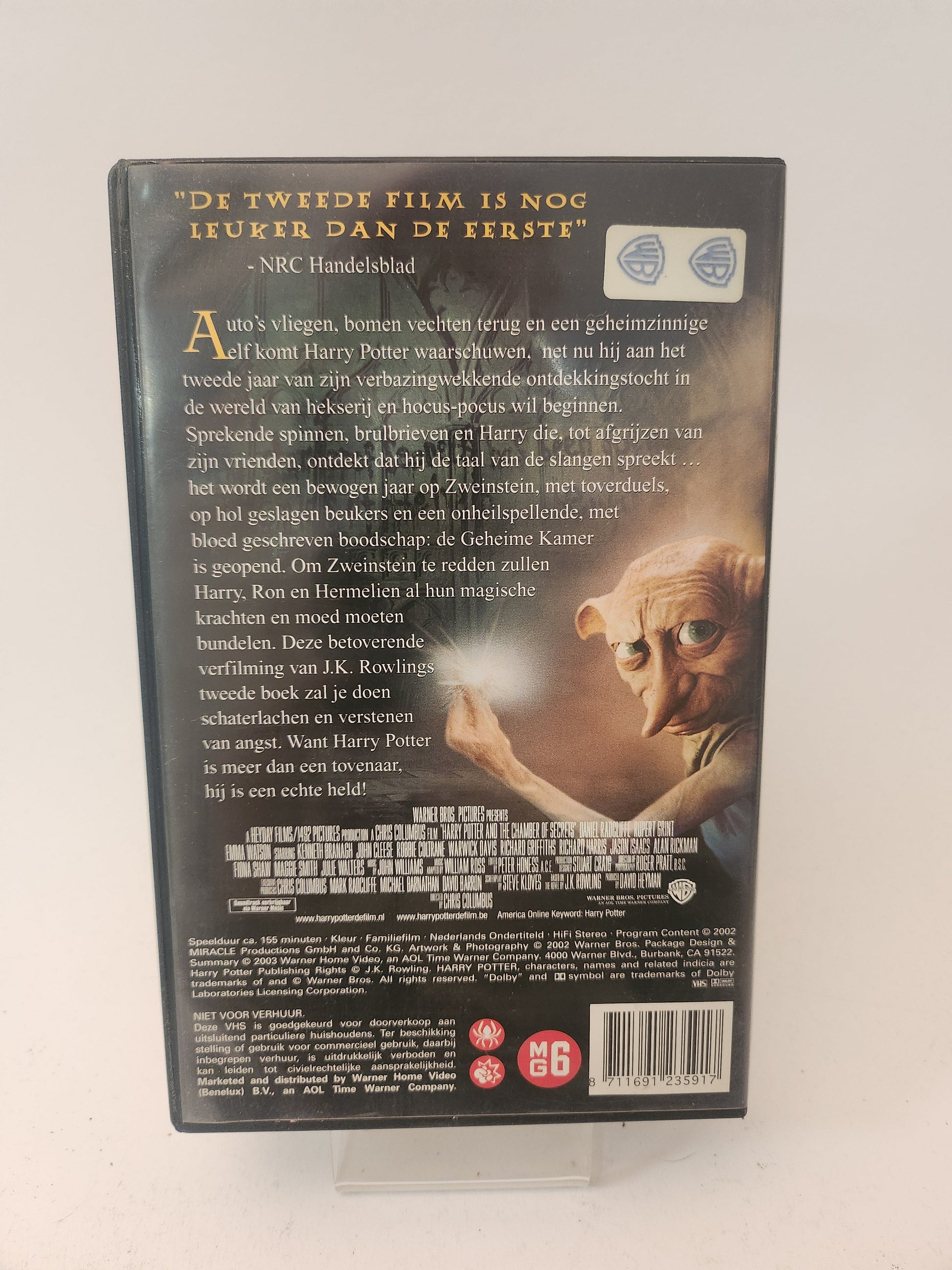 Harry Potter and the Chamber of Secrets VHS - VHS Volwassenen