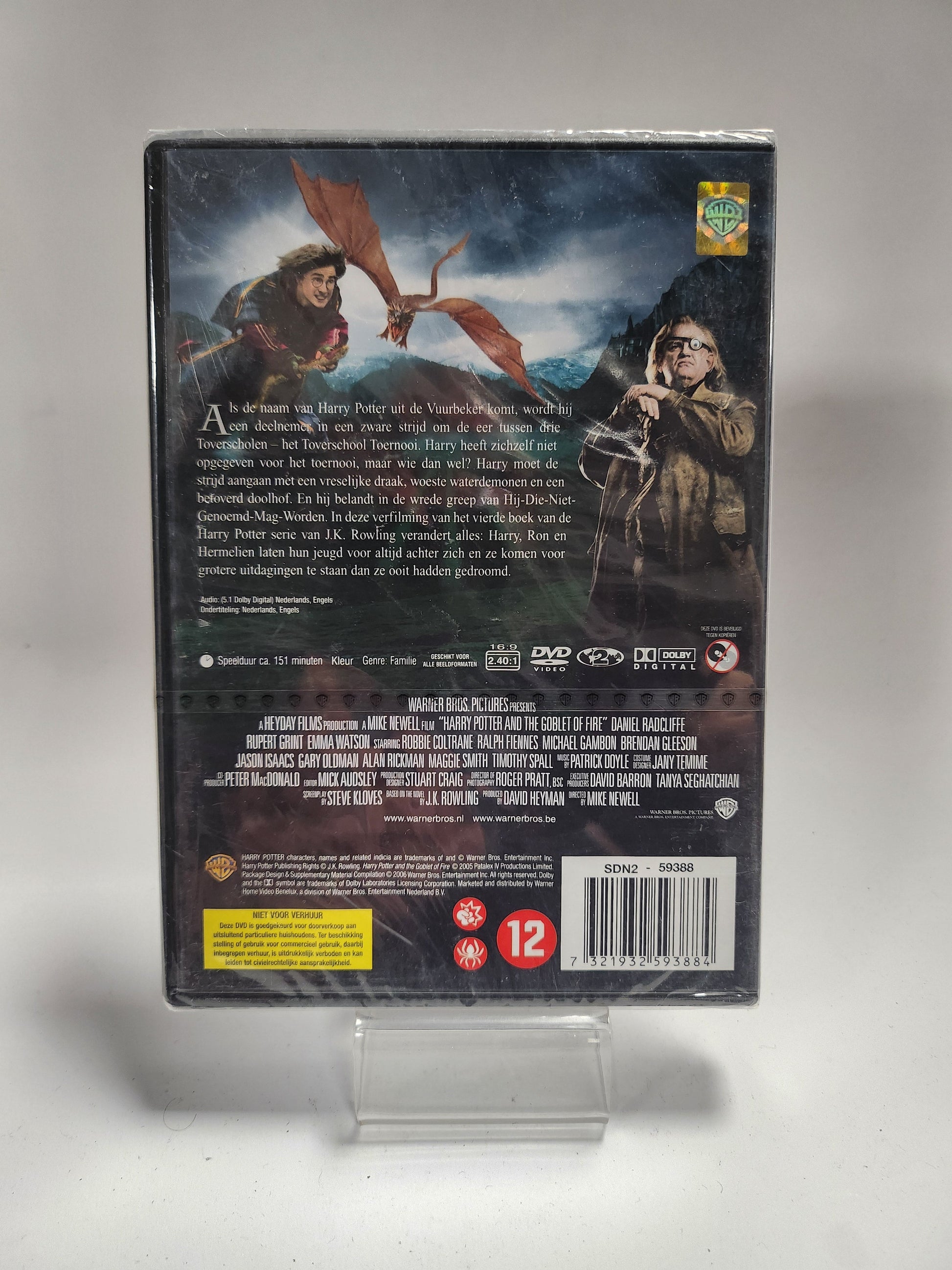 Harry Potter en de Vuurbeker geseald DVD Kids - Dvd kids