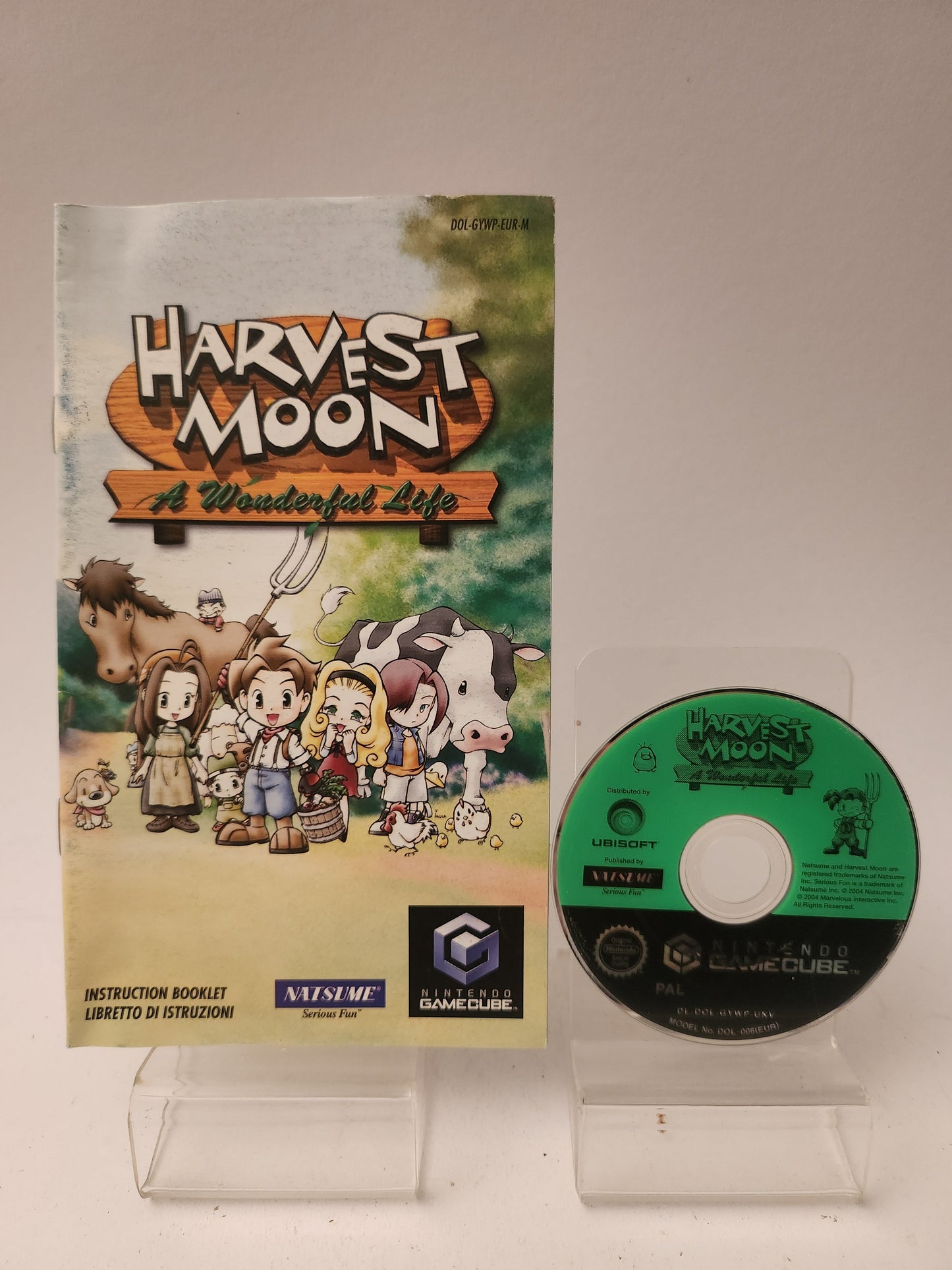 Harvest Moon a Wonderful Life (Player’s Choise) Nintendo Gamecube - Nintendo Gamecube Games