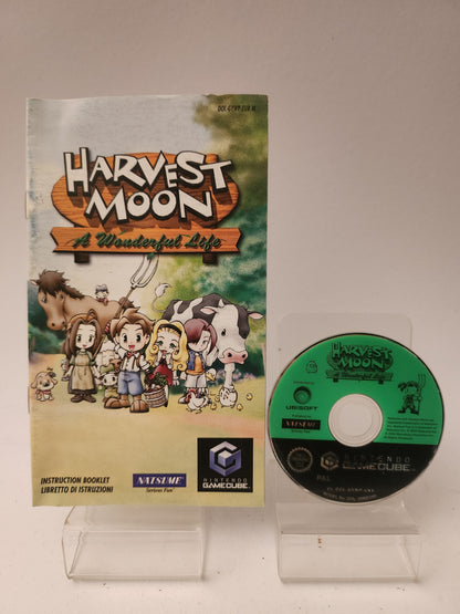 Harvest Moon a Wonderful Life (Player’s Choise) Nintendo Gamecube - Nintendo Gamecube Games