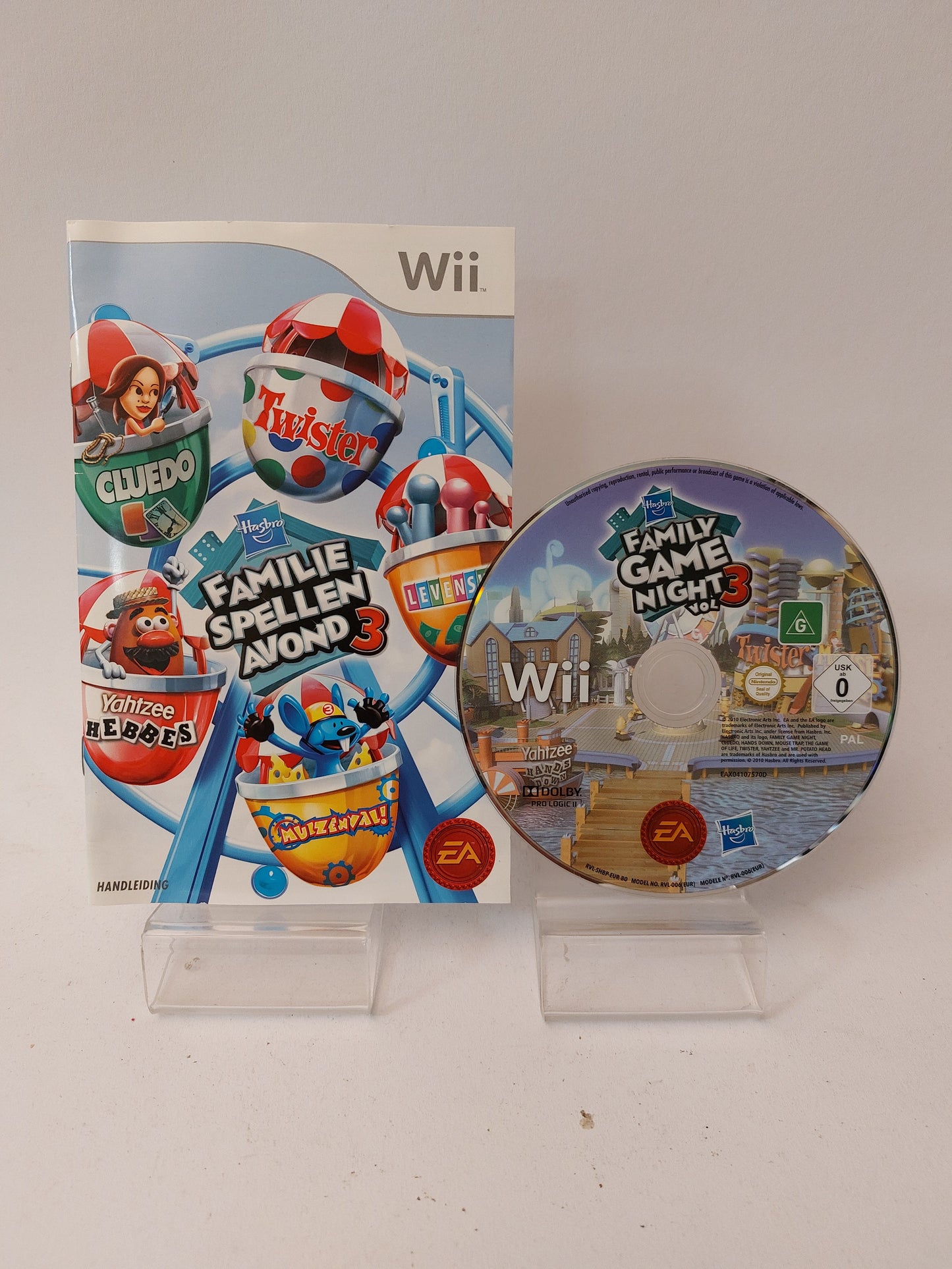 Hasbro Familie Spellen Avond 3 Nintendo Wii - Nintendo Wii Games