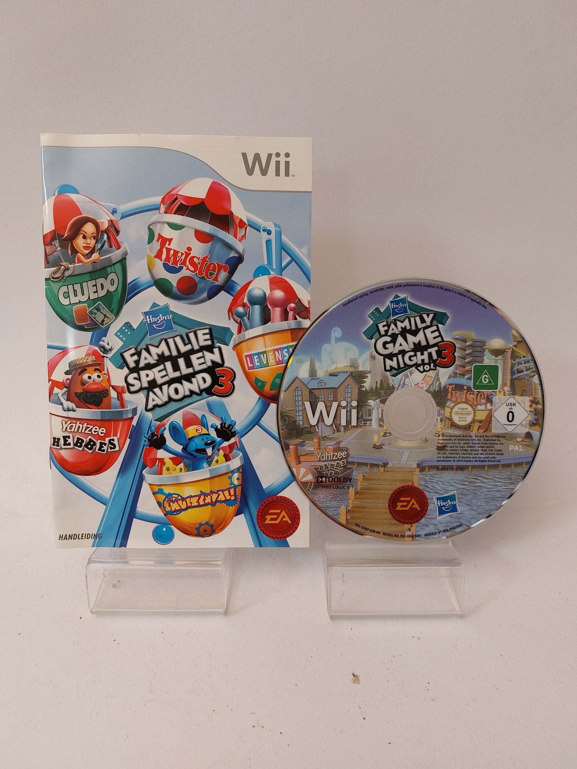Hasbro Familie Spellen Avond 3 Nintendo Wii - Nintendo Wii Games