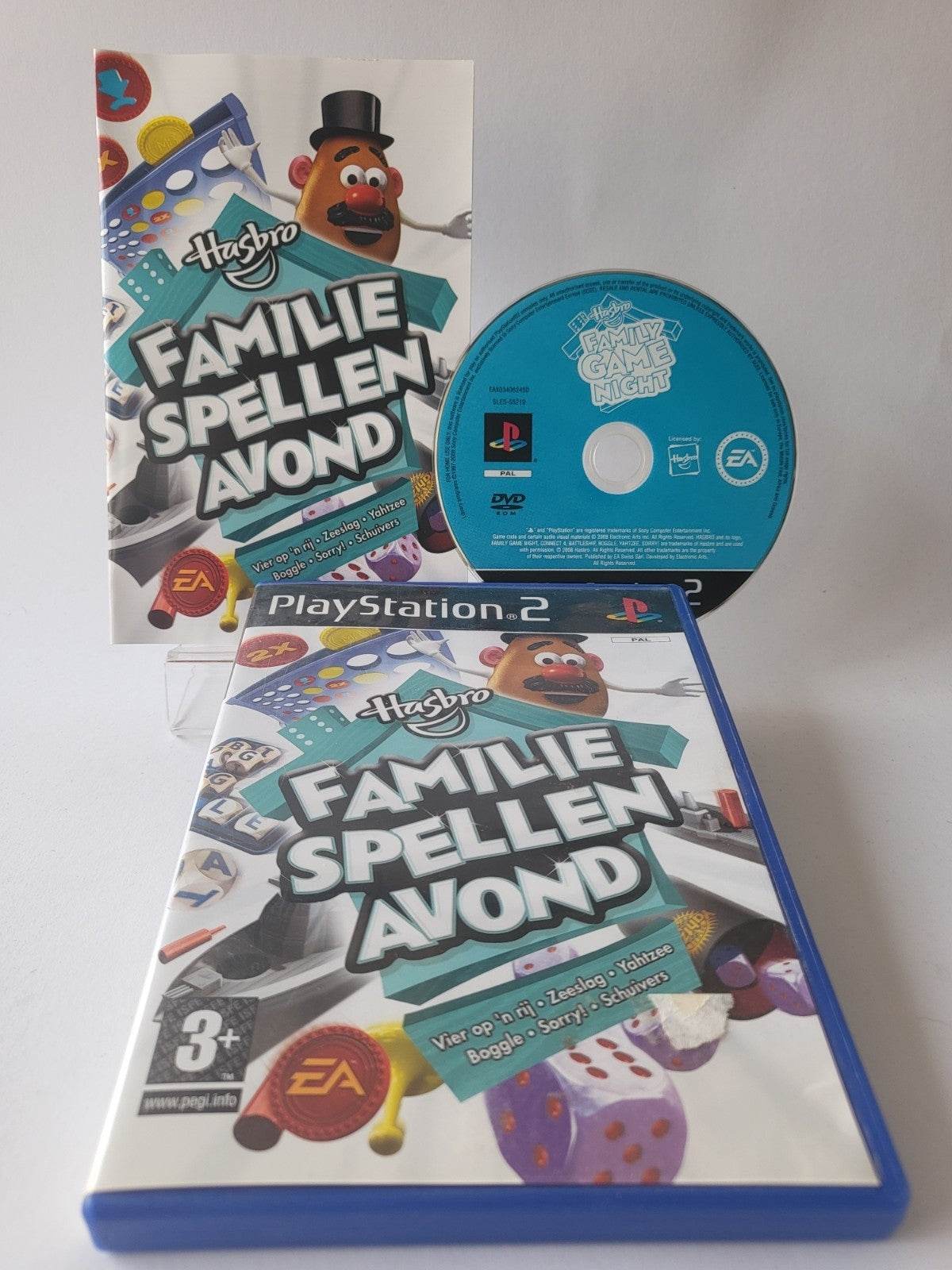 Hasbro Familie Spellen Avond Playstation 2 - Feniks Gameshop
