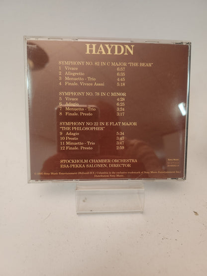 Haydn: Esa-Pekka Salonen CD - Cd