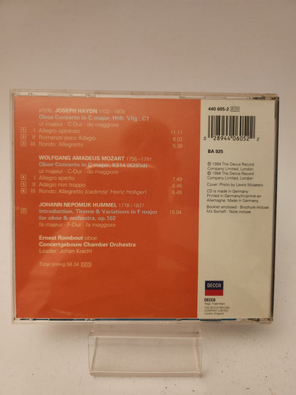 Haydn - Mozart - Hummel CD - Cd