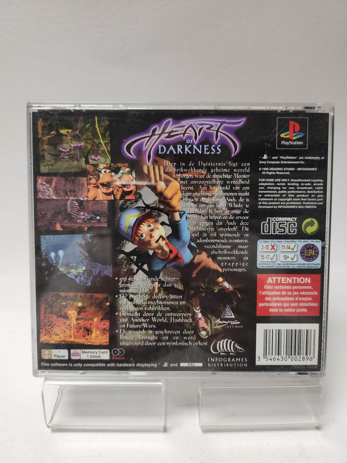 Heart of Darkness Playstation 1 - Feniks Gameshop