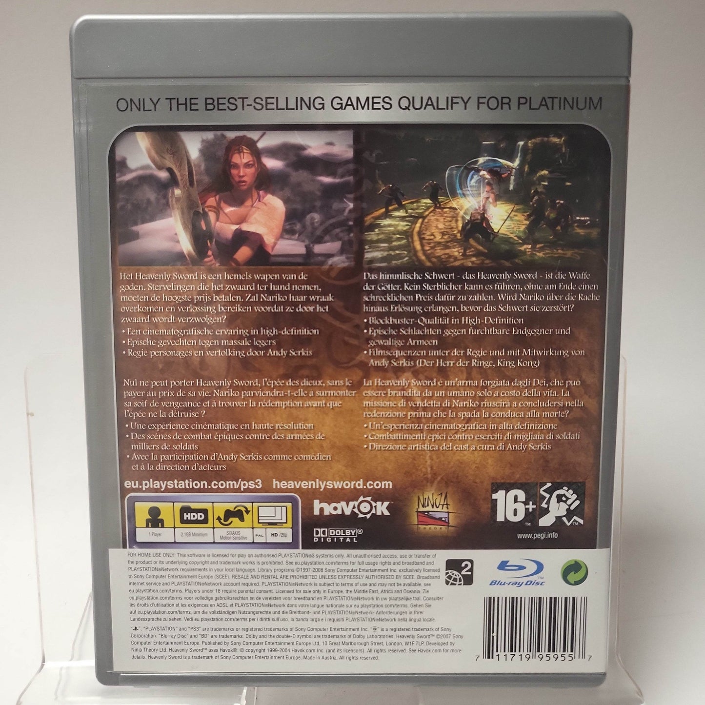 Heavenly Sword Platinum Edition Playstation 3 - Feniks Gameshop