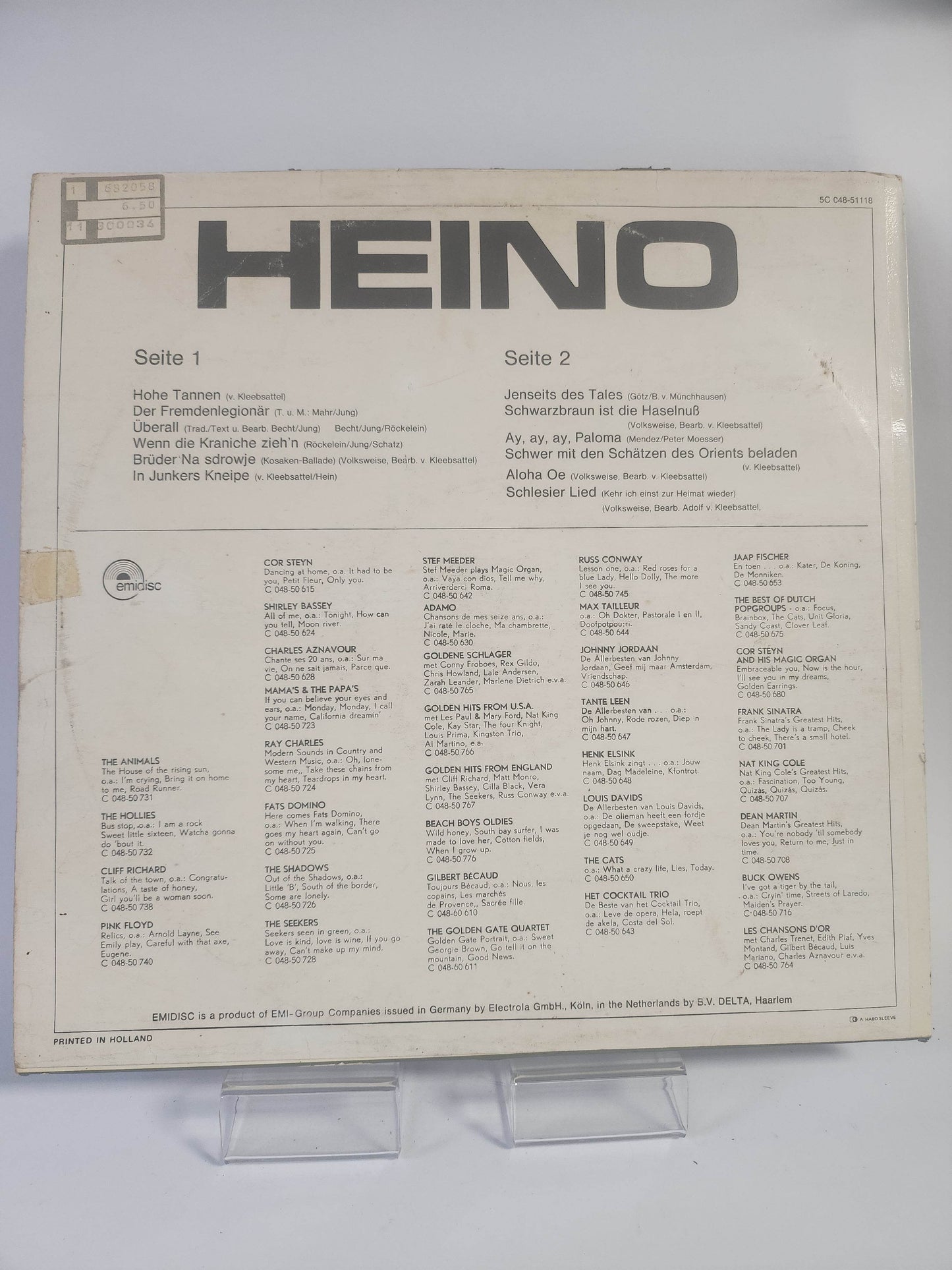 Heino LP Vinyl - Feniks Gameshop