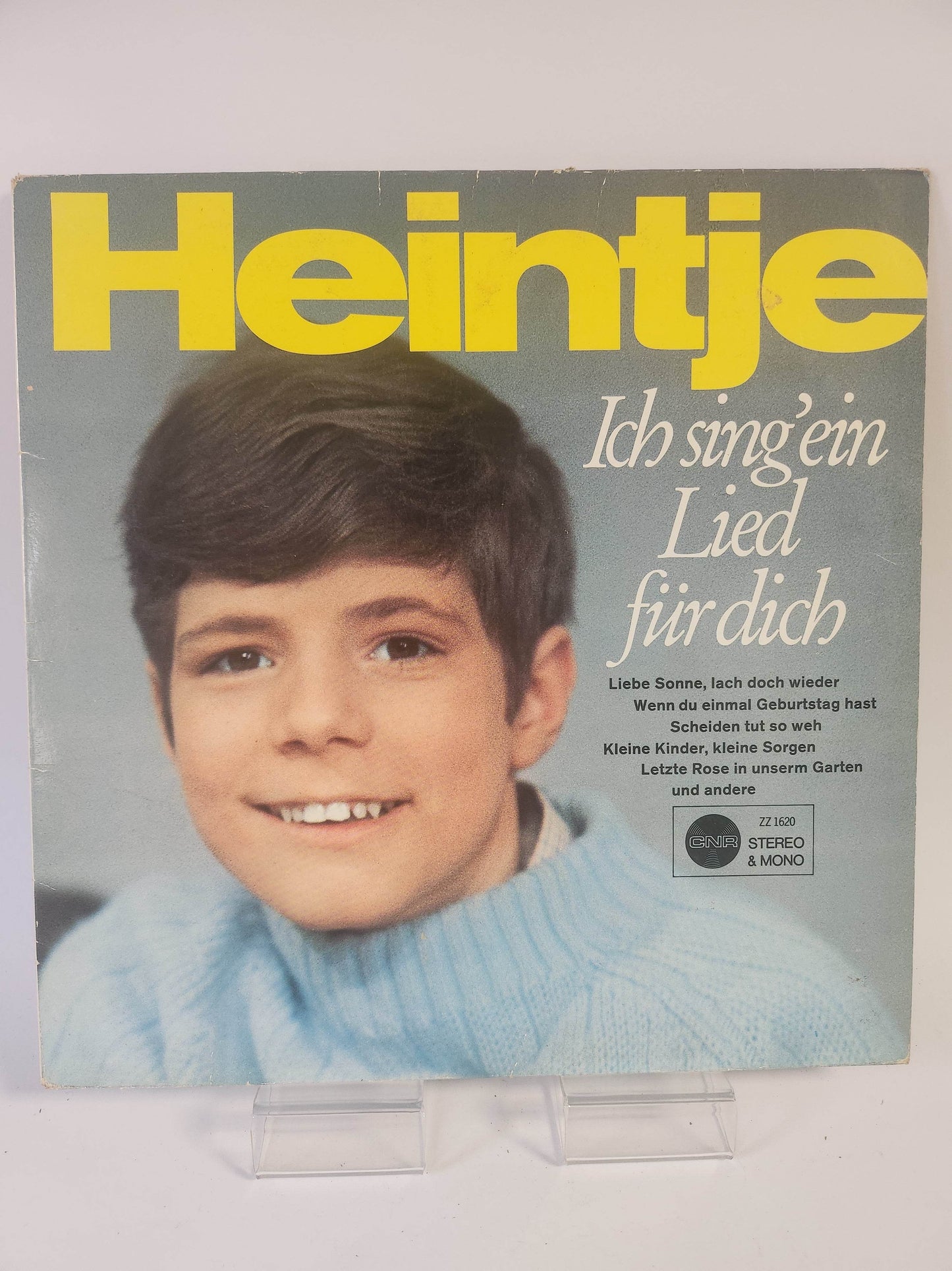 Heintje: Ich Sing ein Lied für Dich LP Vinyl - Feniks Gameshop