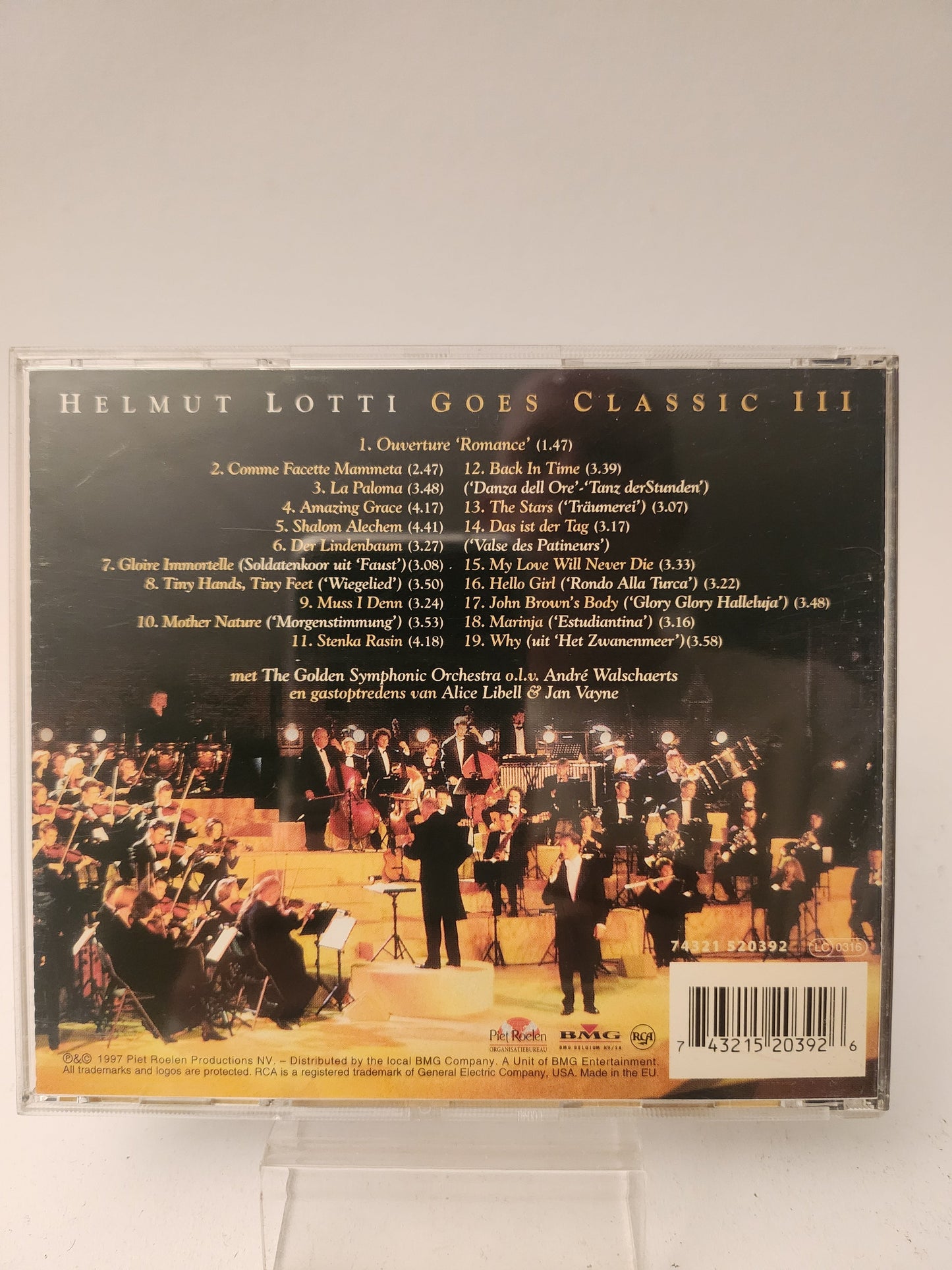Helmut Lotti goes Classic III CD - Cd