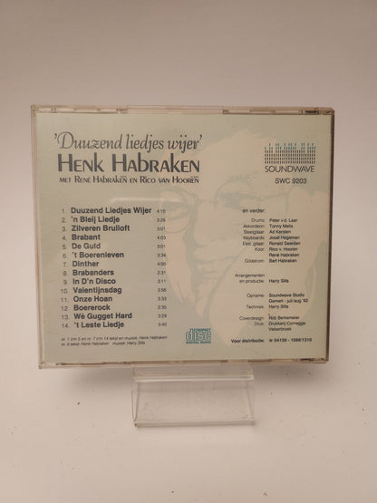 Henk Habraken: Duuzend Liedjes Wijer CD - Cd