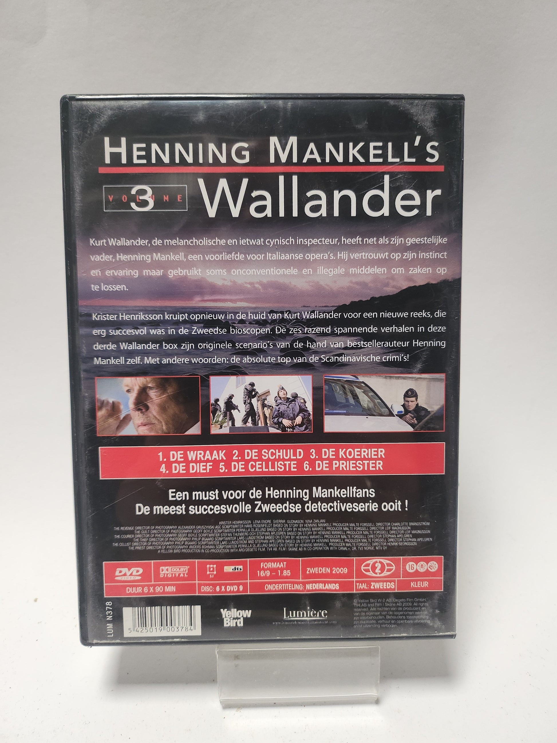 Henning Mankell’s Wallander Volume 3 Dvd Box - Dvd Volwassenen