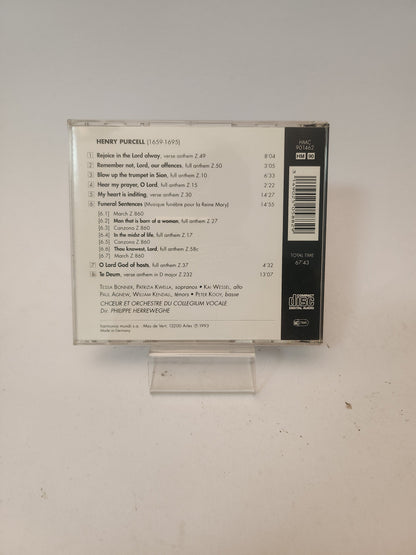 Henry Purcell: Funeral Sentences CD - Cd