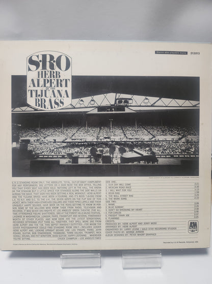 Herb Alpert & the Tijuana Brass: S.R.O. LP Vinyl - Lp Vinyl