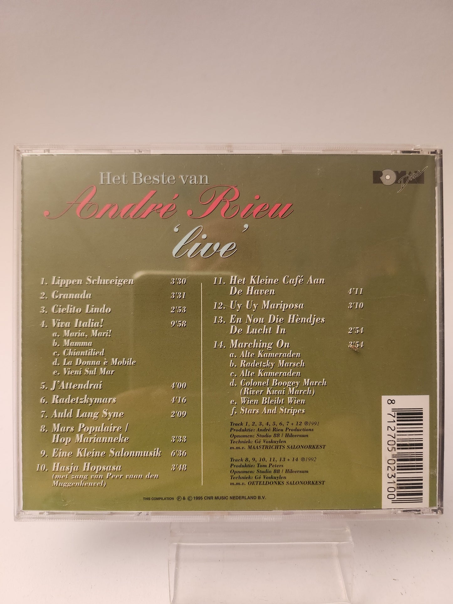 Het Beste van Andre Rieu Live CD - Cd