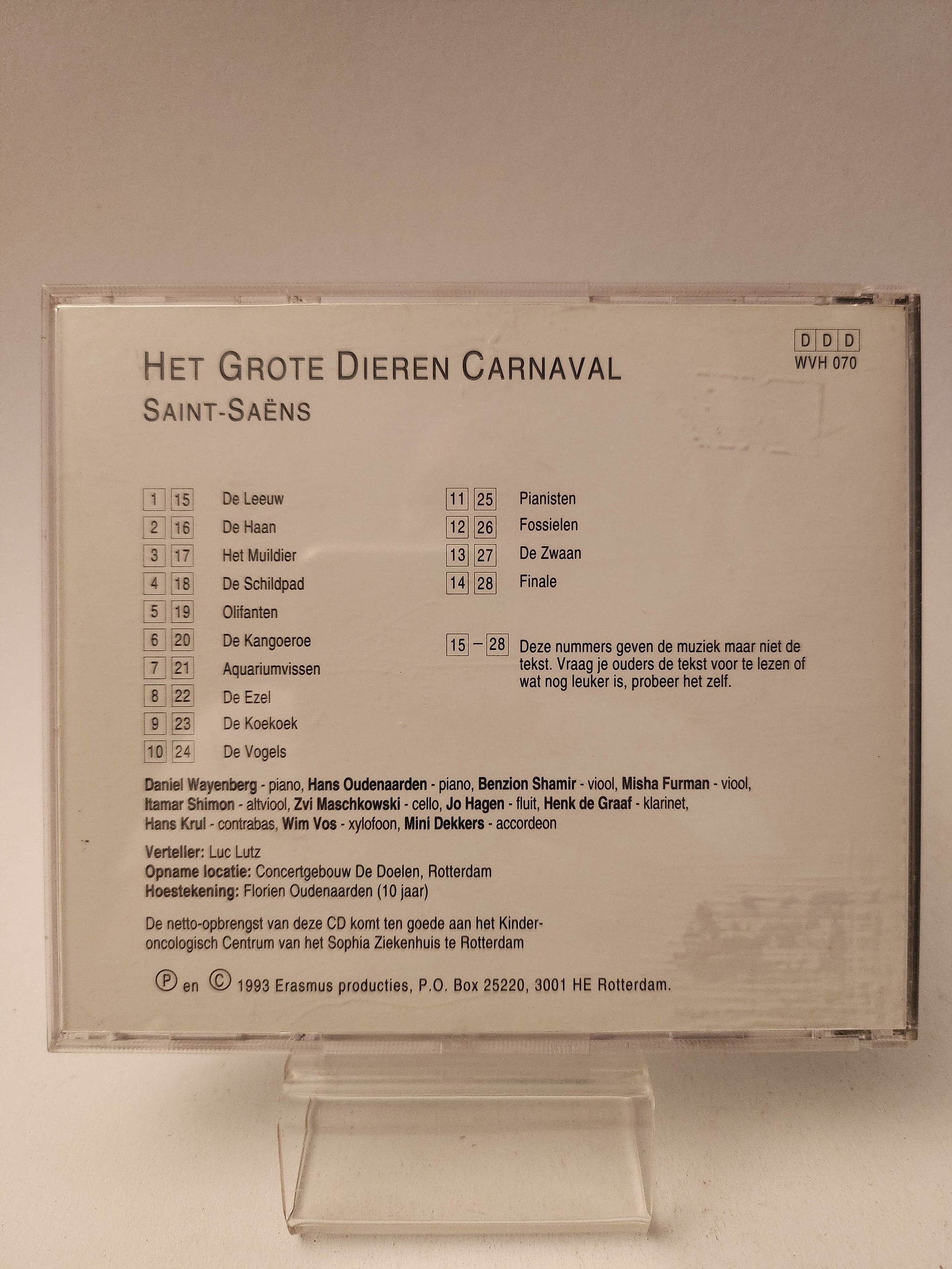 Het Grote Dieren Carnaval CD - Cd