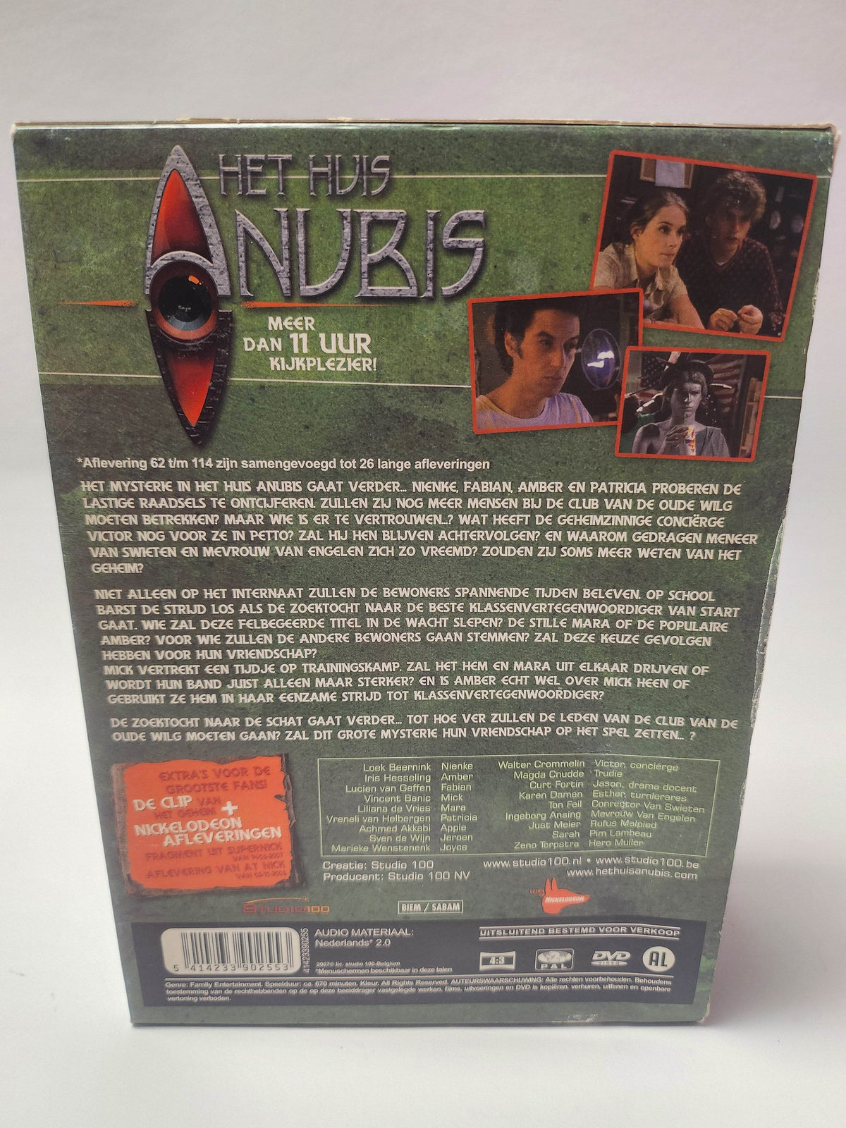 Het Huis Anubis Seizoen 1 Afleveringen 62 t/m 114 Box DVD - Feniks Gameshop