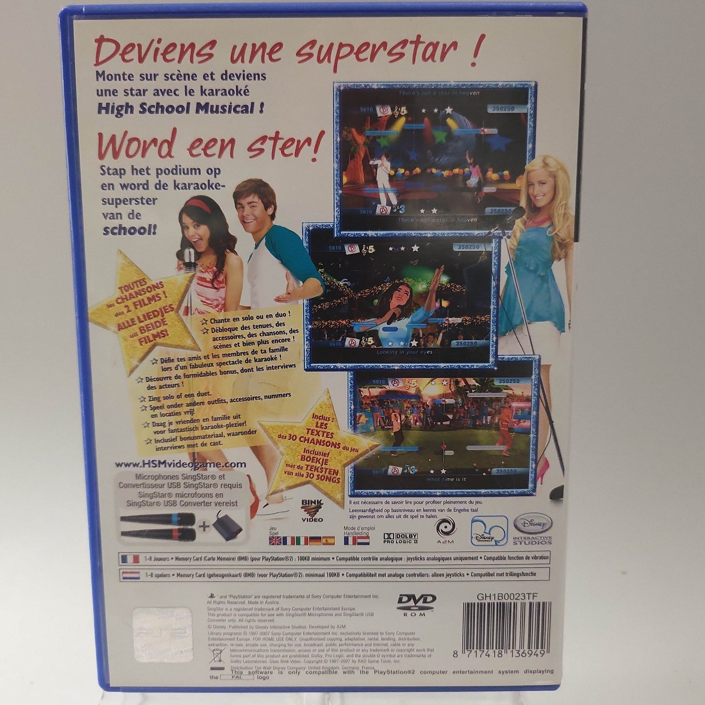 High School Musical Sing it Playstation 2 - Feniks Gameshop