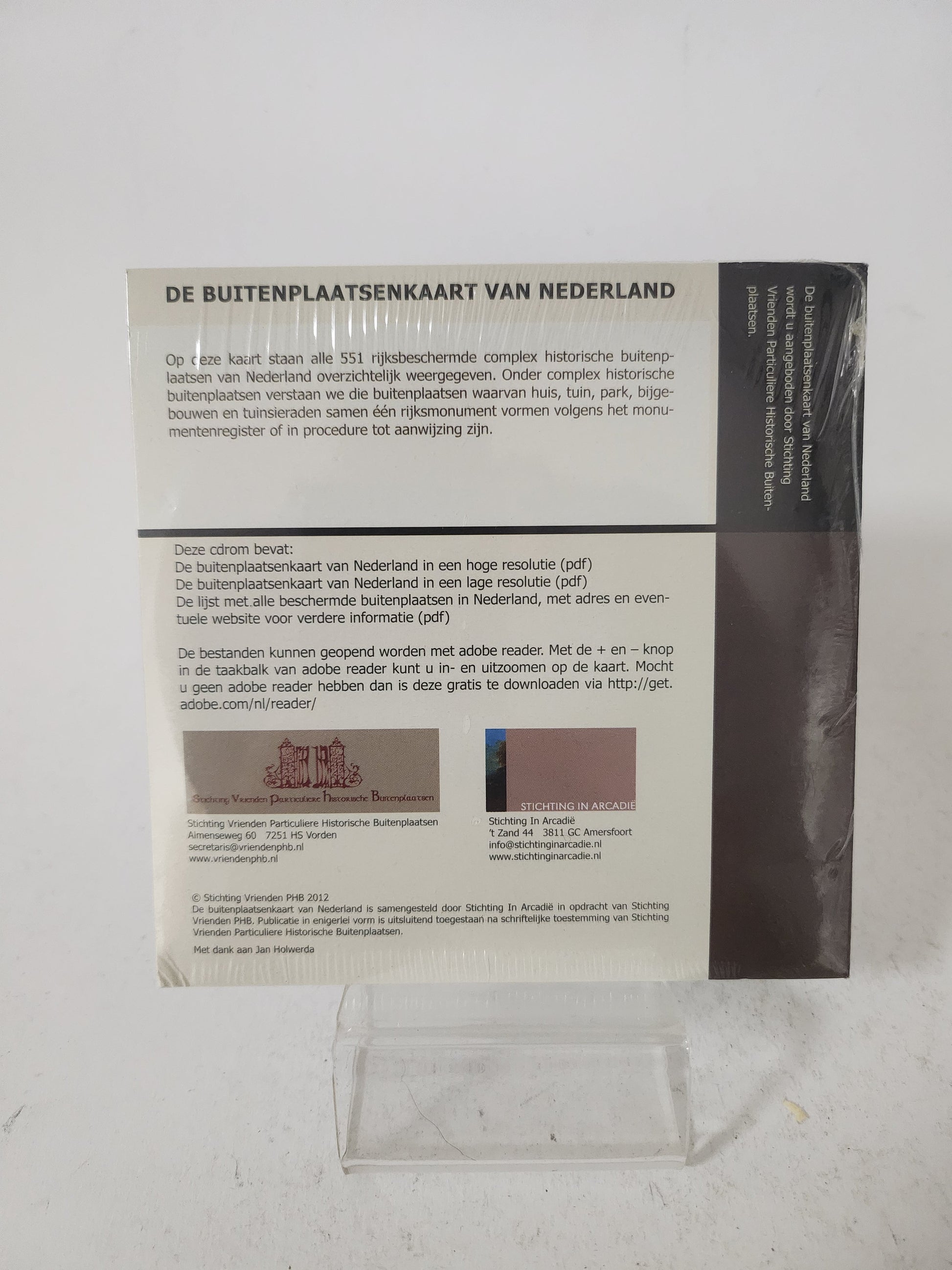 Historische Buitenplaatsen in Nederland Geseald DVD - Dvd Volwassenen