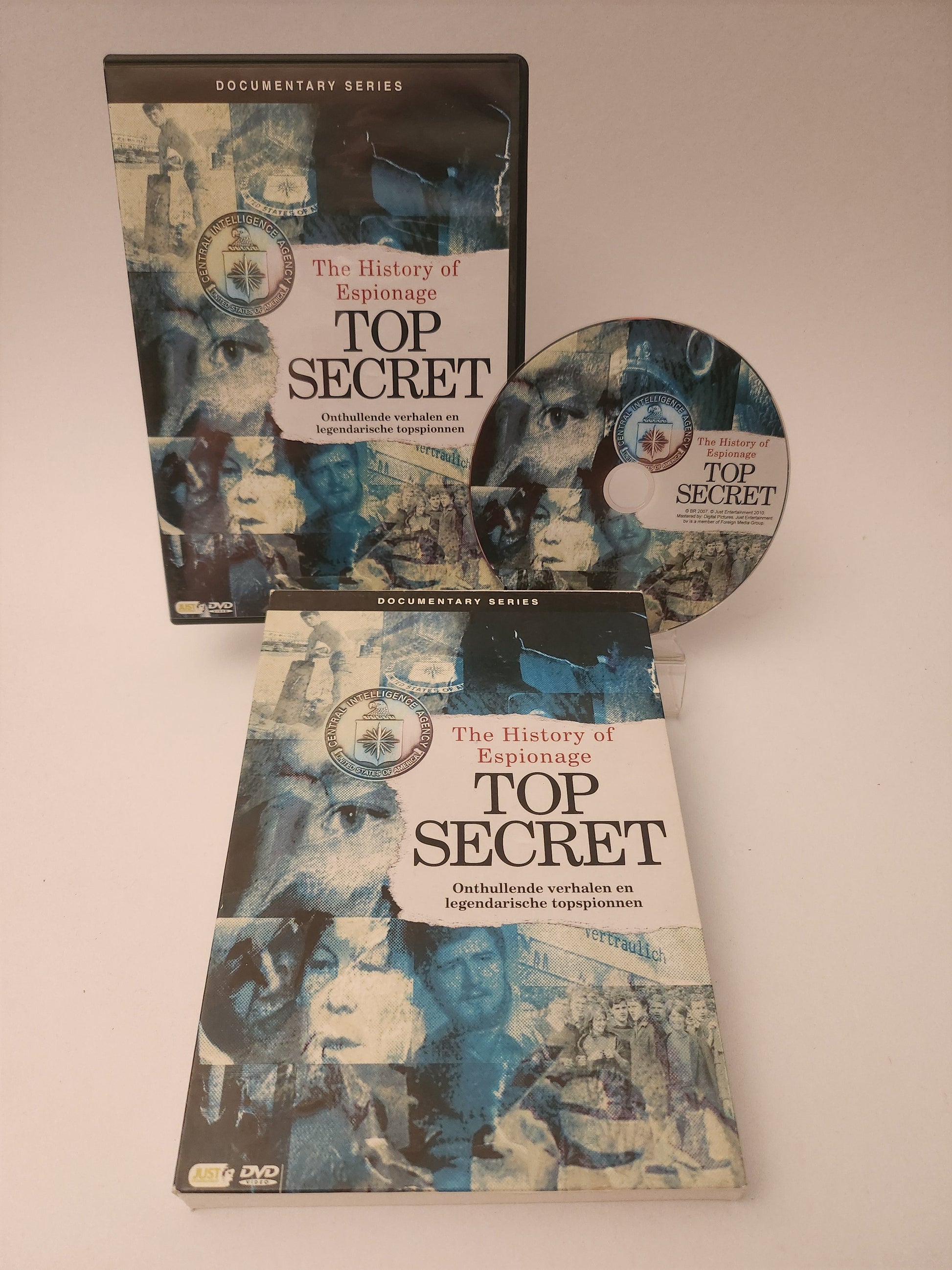 History of Espionage: Top Secret + Slipcover DVD - Dvd Volwassenen