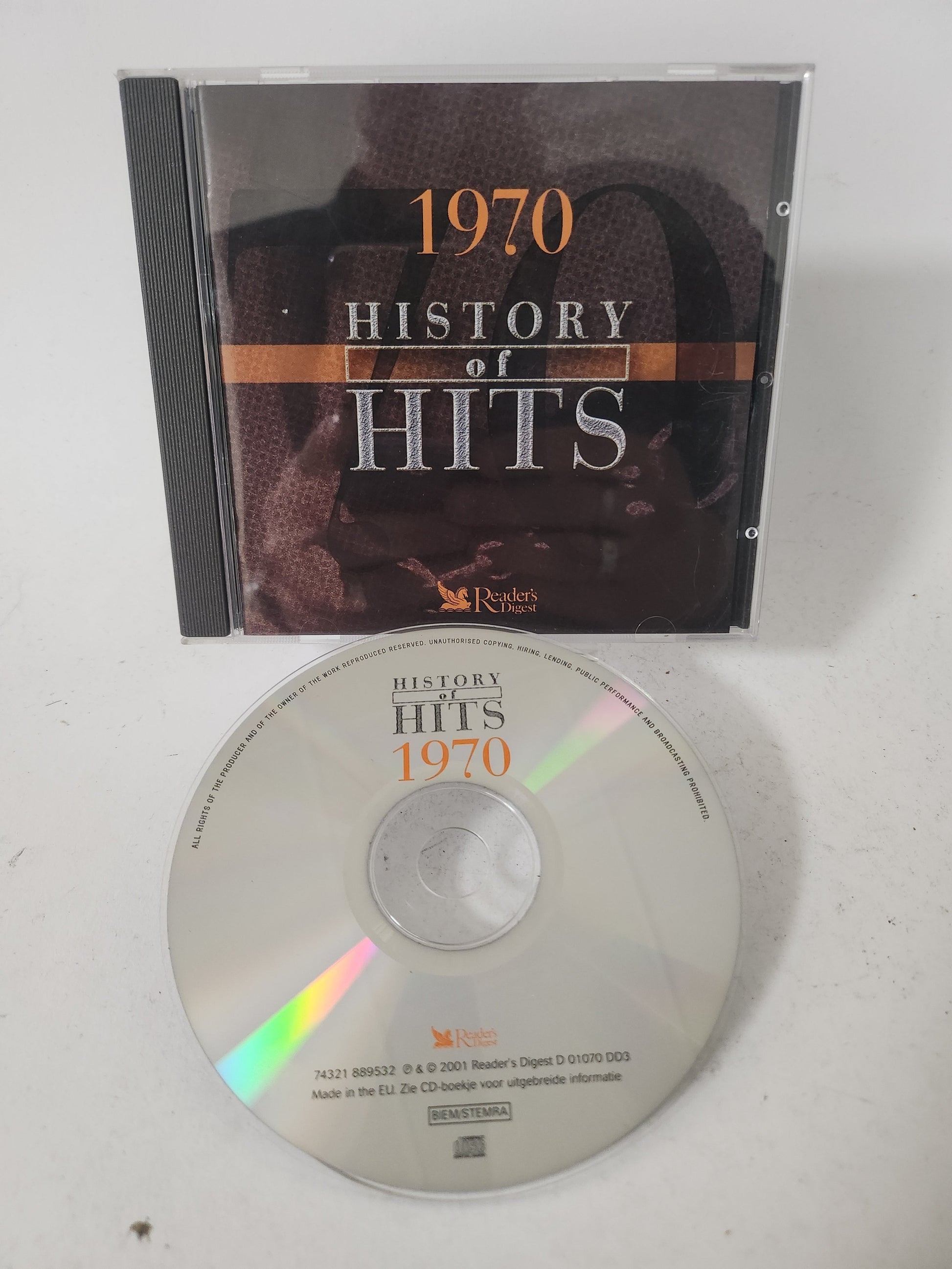 History of Hits 1970 CD - Cd