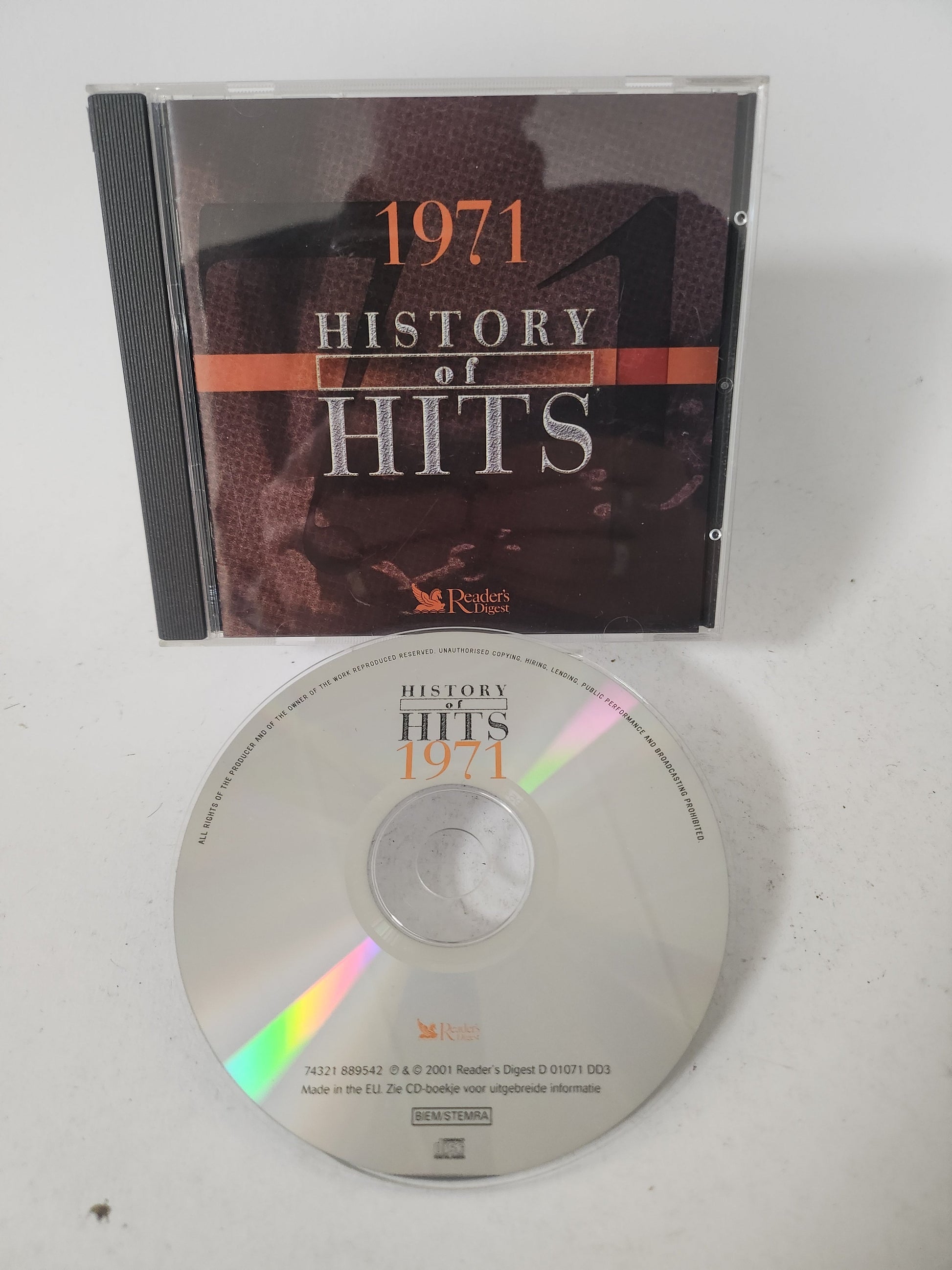 History of Hits 1971 CD - Cd
