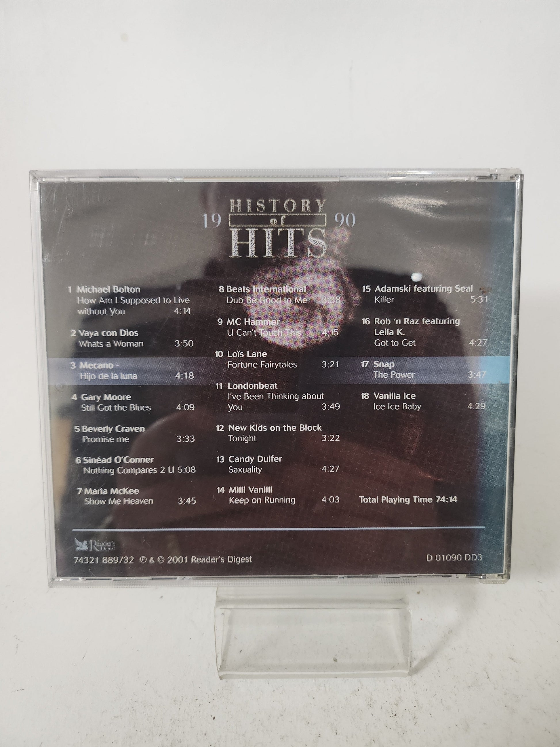 History of Hits 1990 CD - Cd