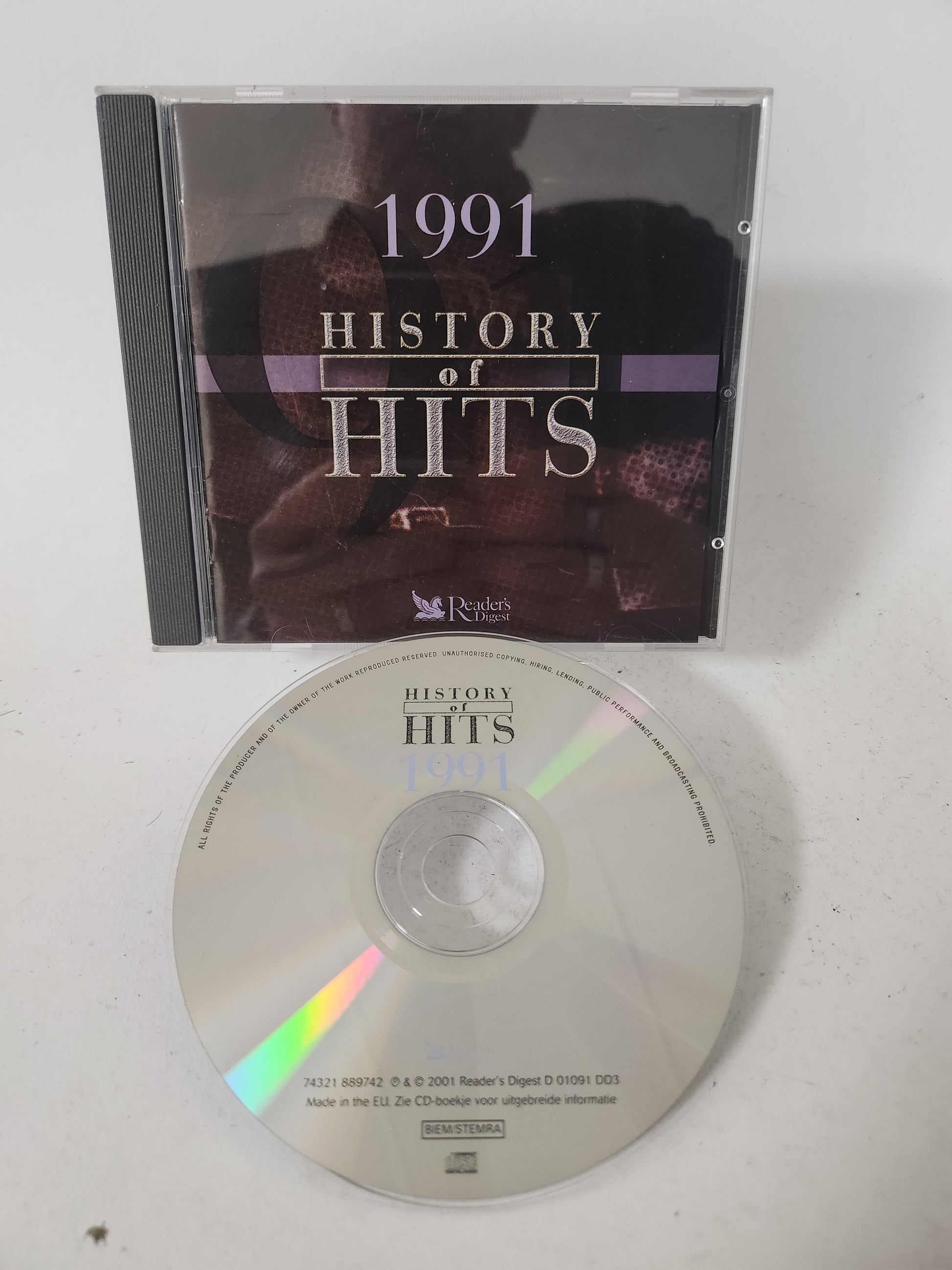 History of Hits 1991 CD - Cd