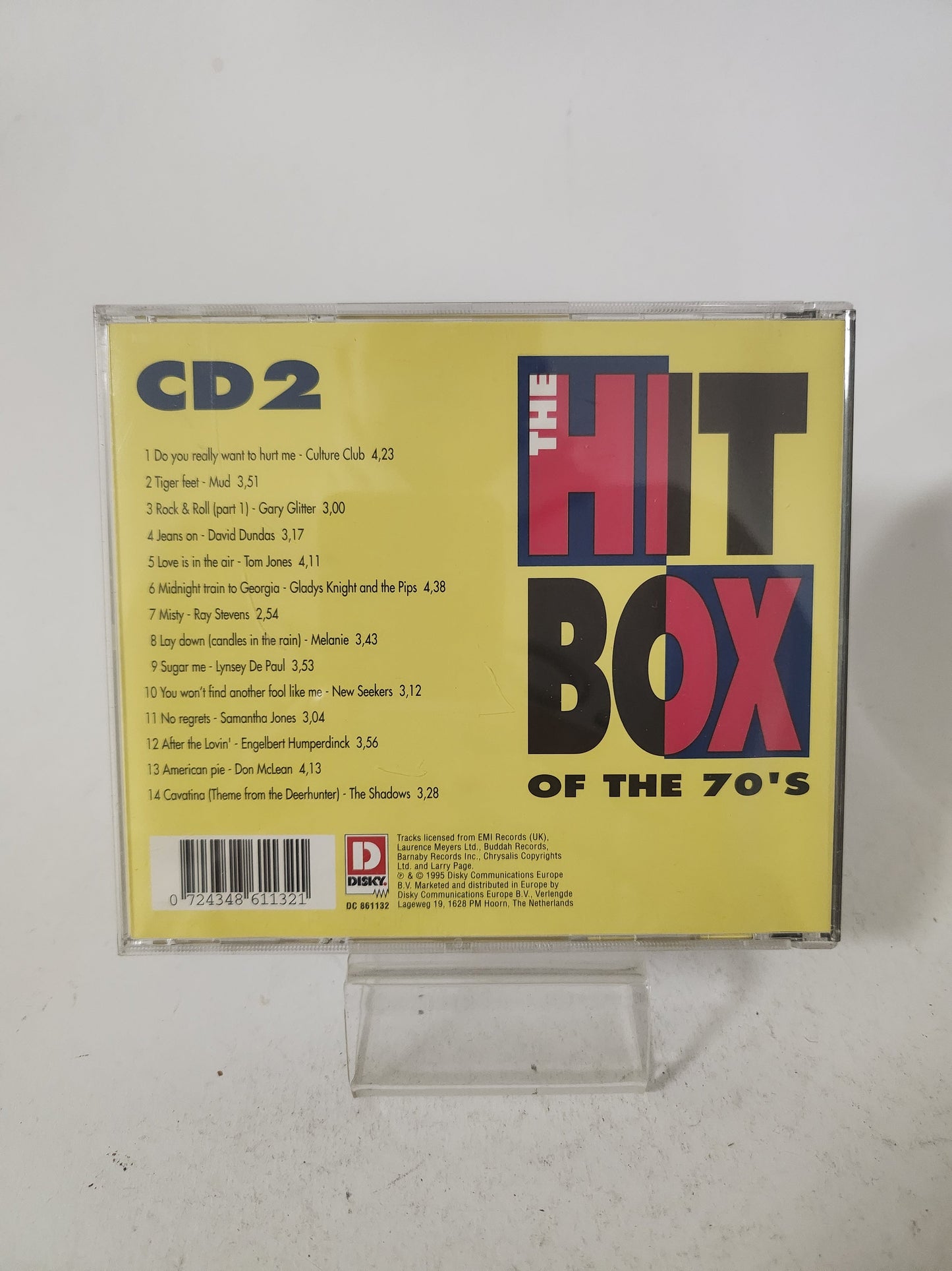 Hit Box of the 70’s Deel 2 CD - Cd