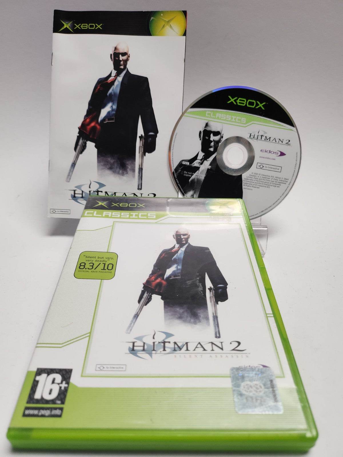 Hitman 2 Silent Assassin Classics Xbox Original - Feniks Gameshop