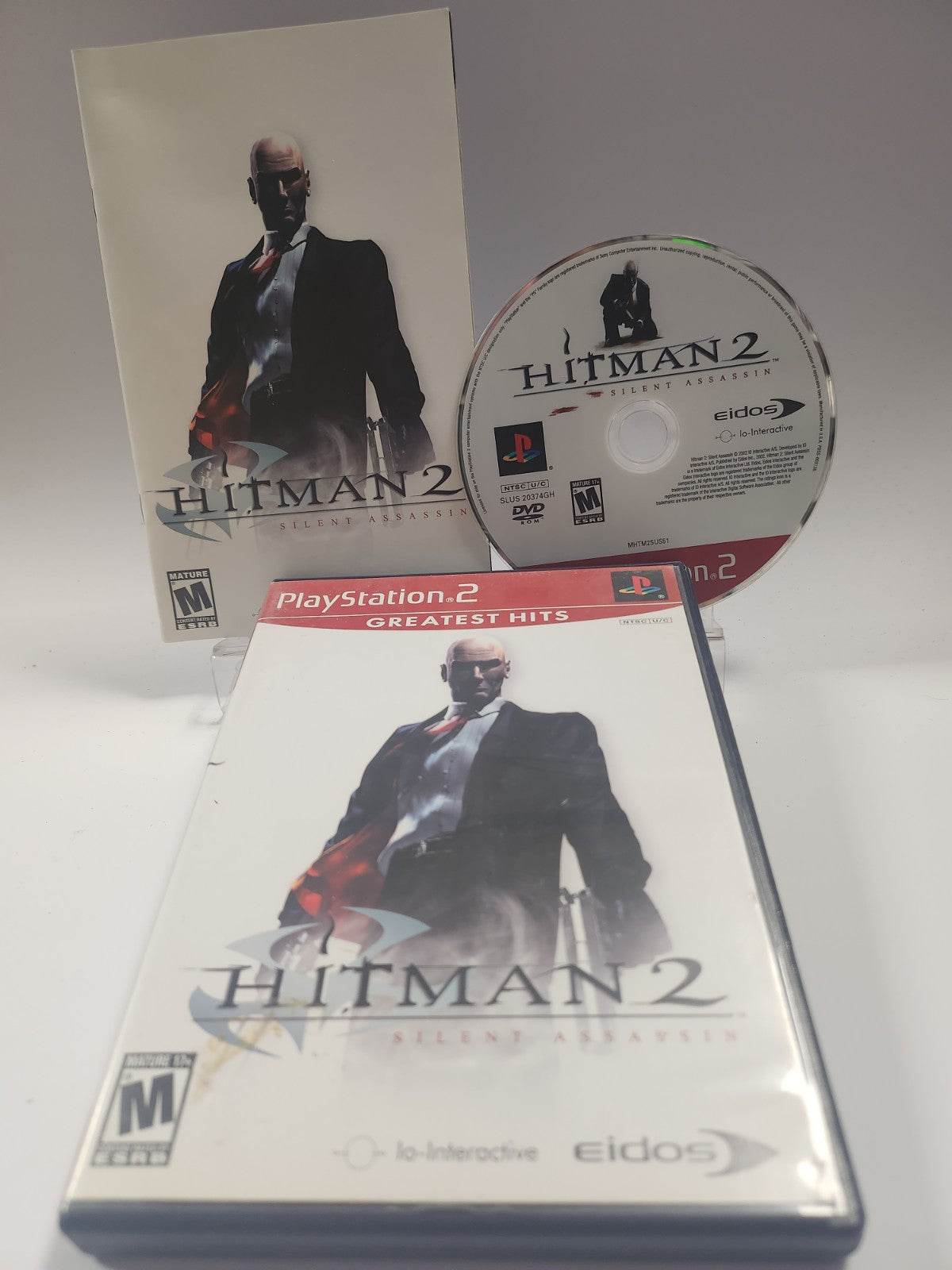 Hitman 2 Silent Assassin Greatest Hits Playstation 2 - Feniks Gameshop