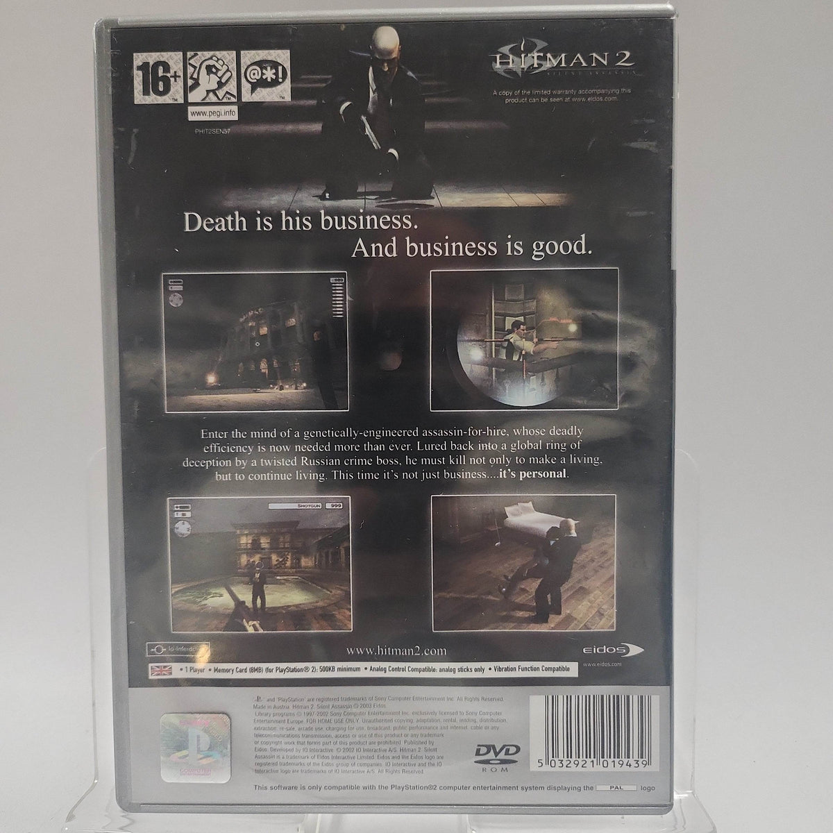 Hitman 2 Silent Assassin Platinum Edition Playstation 2 - Feniks Gameshop