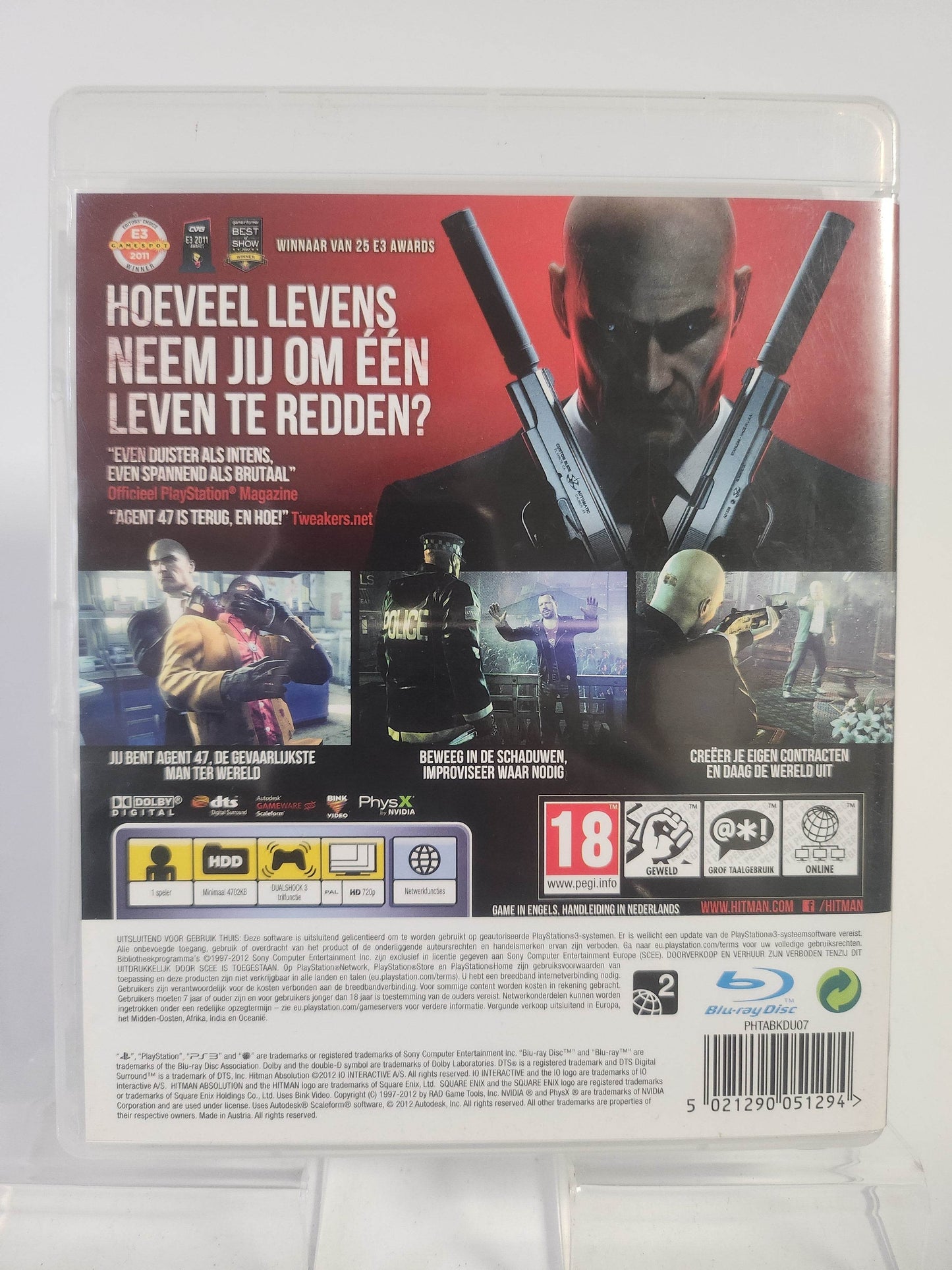 Hitman Absolution Playstation 3 - Feniks Gameshop