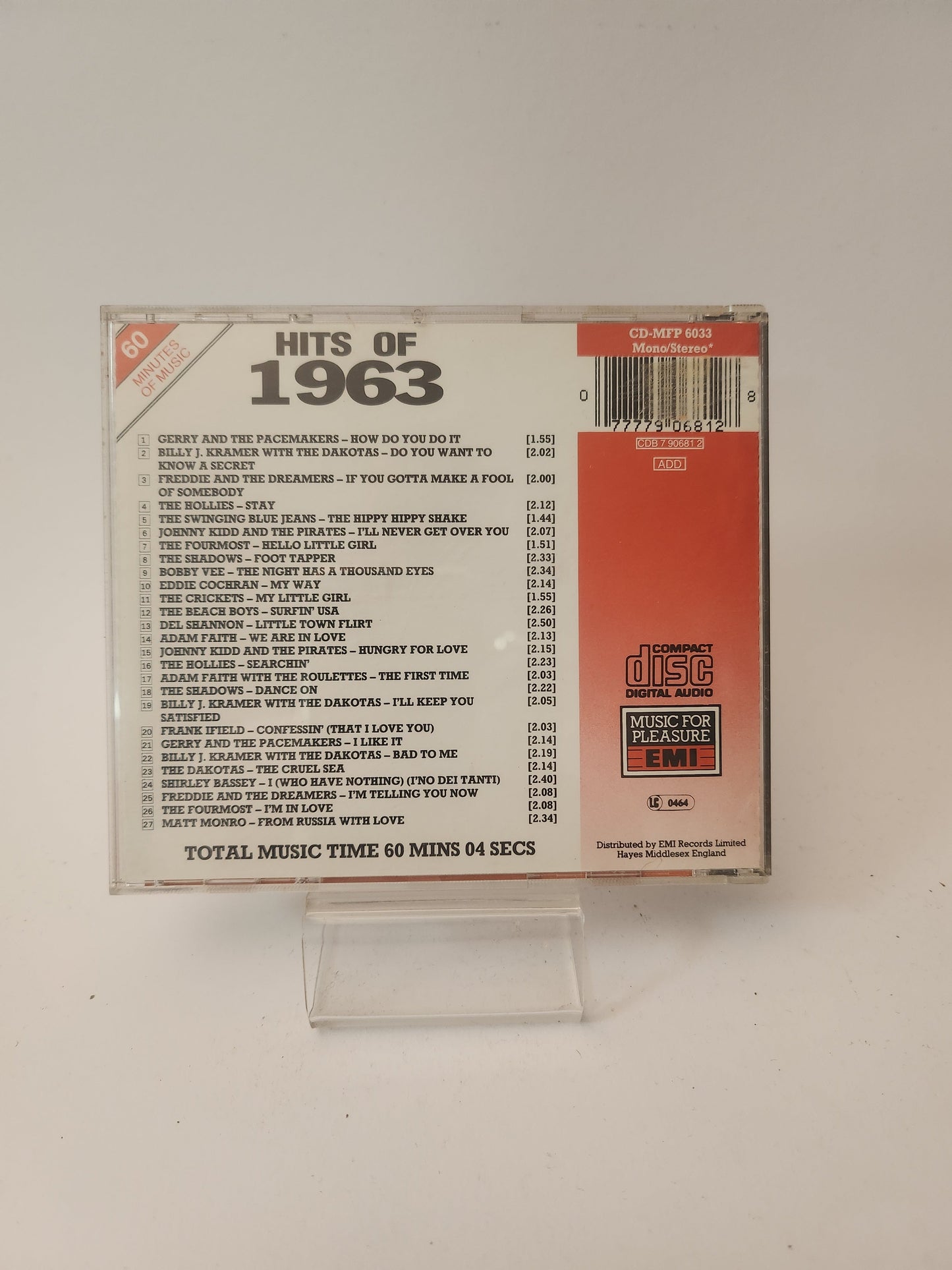Hits of 1963 CD - Cd